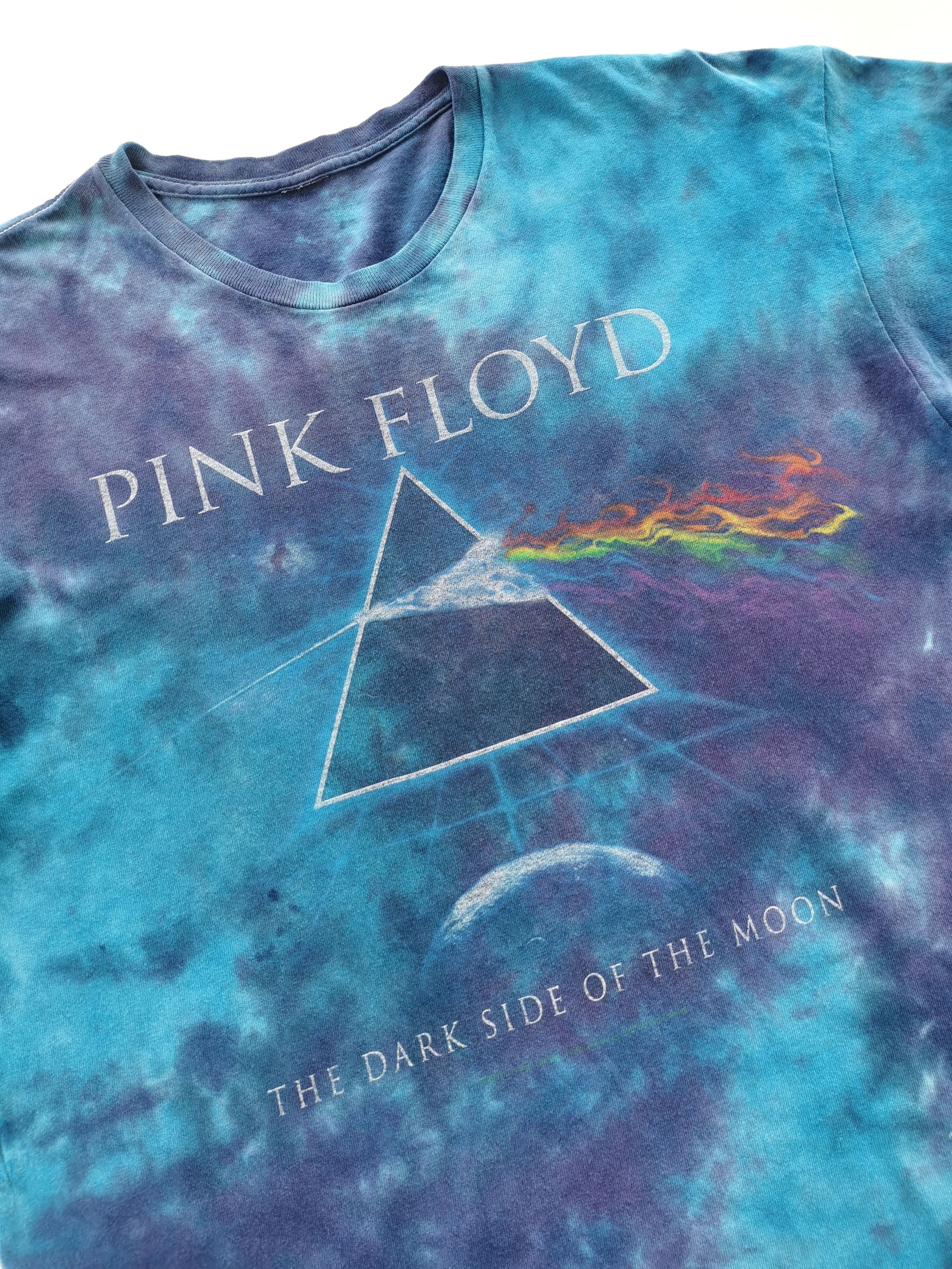 Vintage - Pink Floyd The Dark Side Of The Moon Tie Dye Tshirt - 1