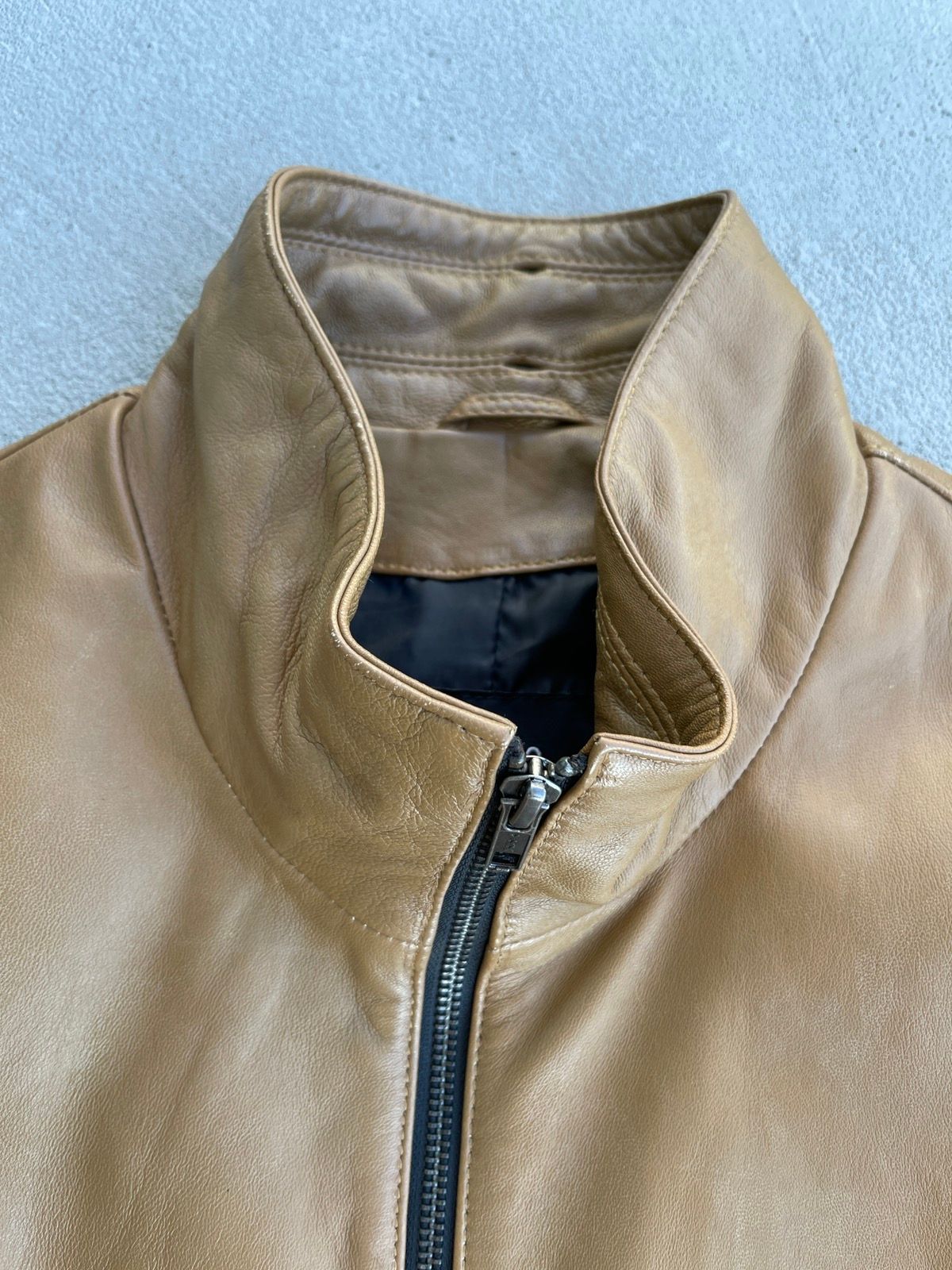 Vintage - Rick Owens Style! 00s Liugoo Japan Sheepskin Leather Jacket - 3