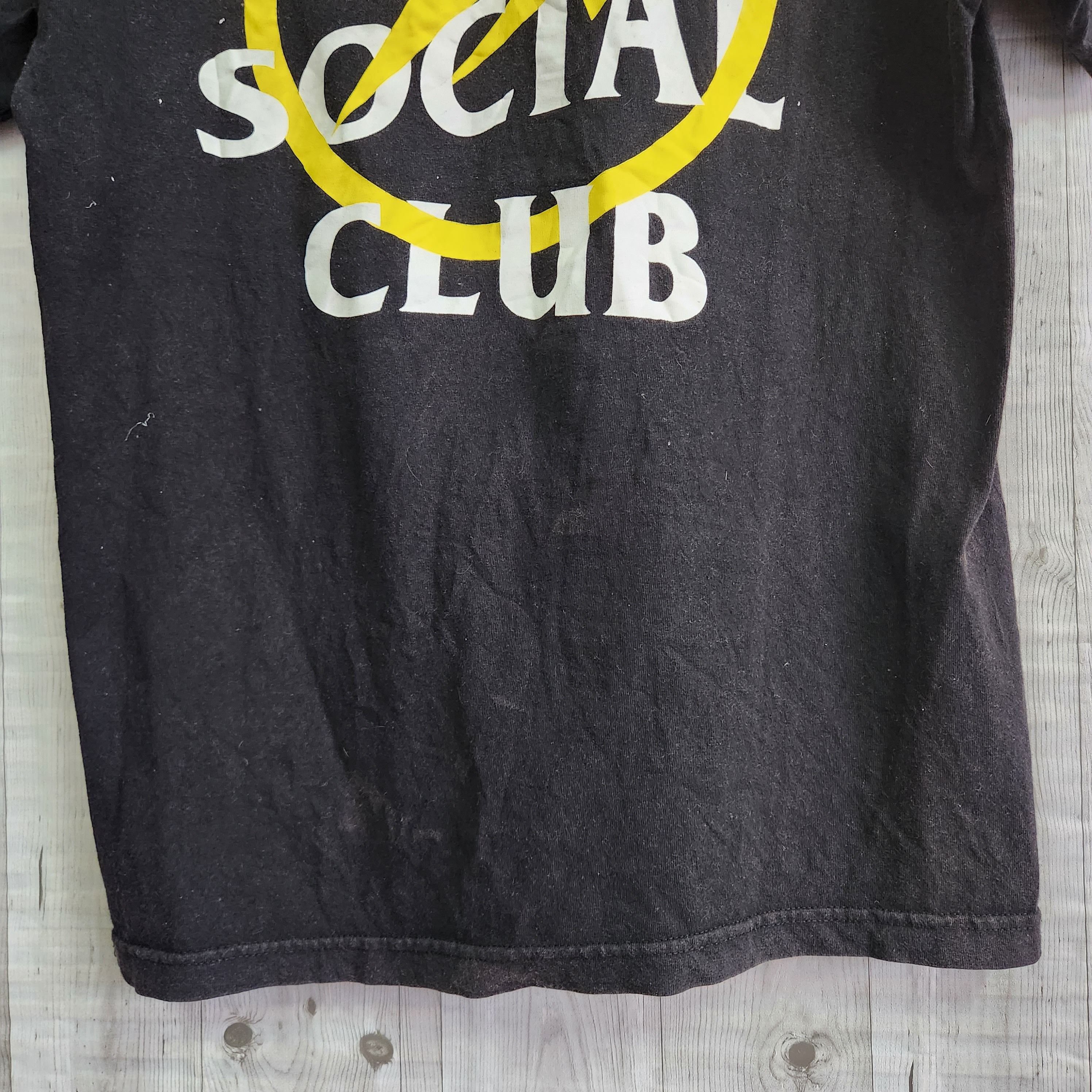 Anti Social Social Club TShirt Faded Black - 7