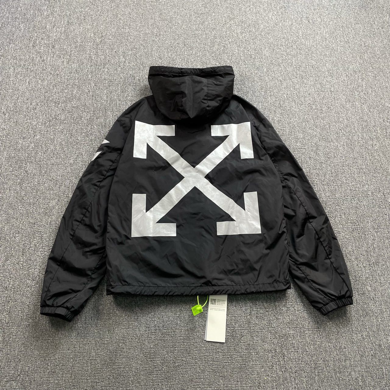 Moncler x Off-white 3M Reflective Zip-up Hoodie Light Jacket - 2