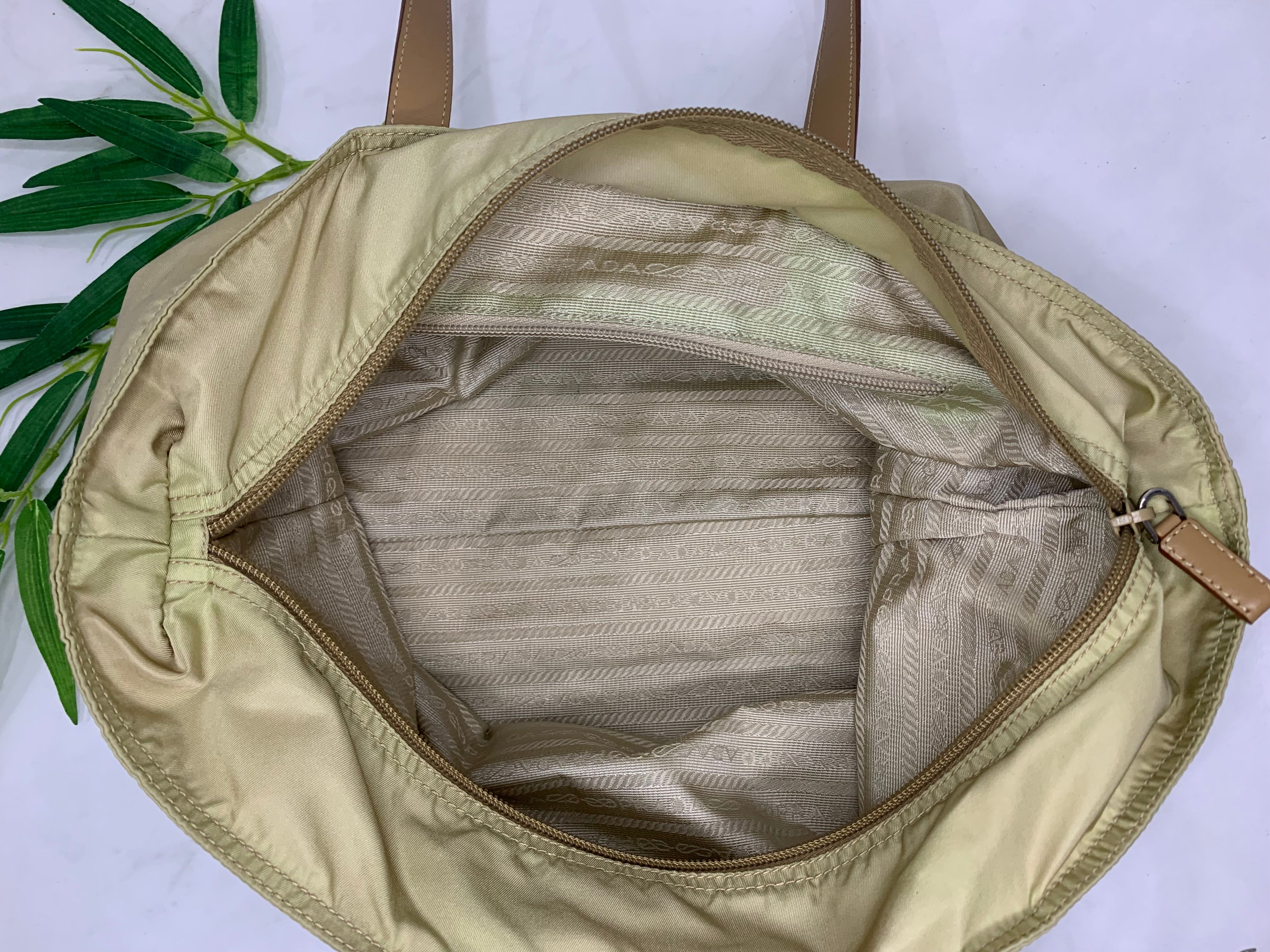 Authentic prada nylon shoulder bag - 8