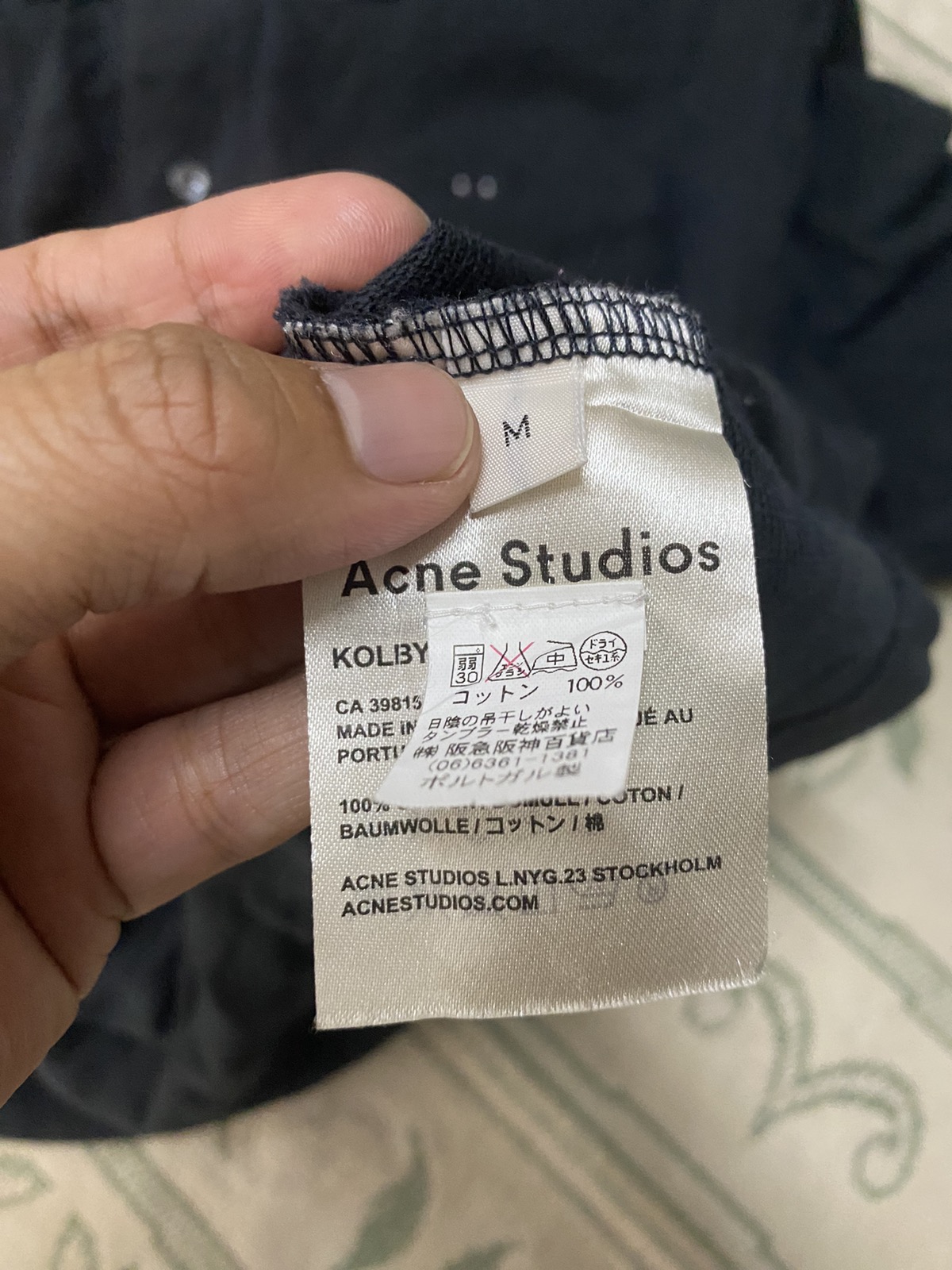 Acne Studios Small Logo Polo Tshirt - 4