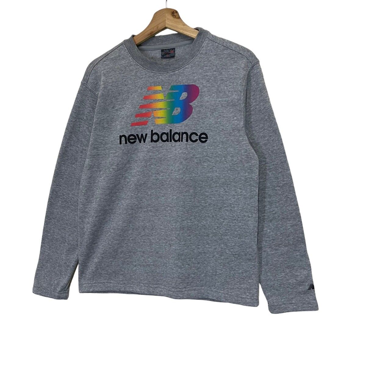 New Balance Big Logo Crew Neck Sweatshirt Size M - 3