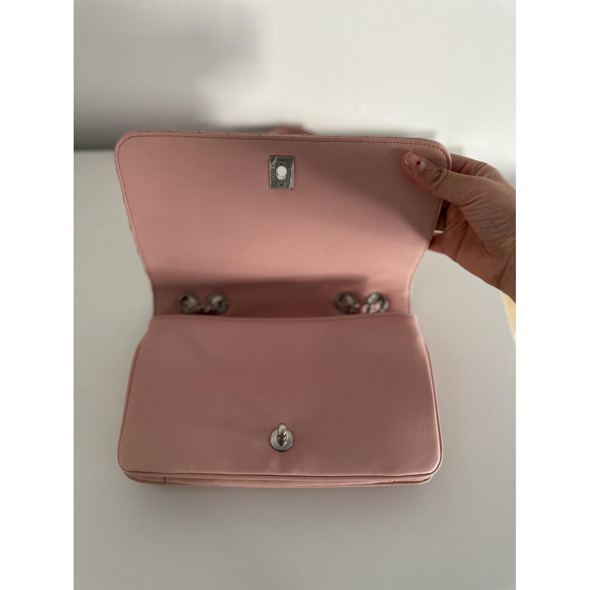 Trendy CC Flap leather handbag - 10