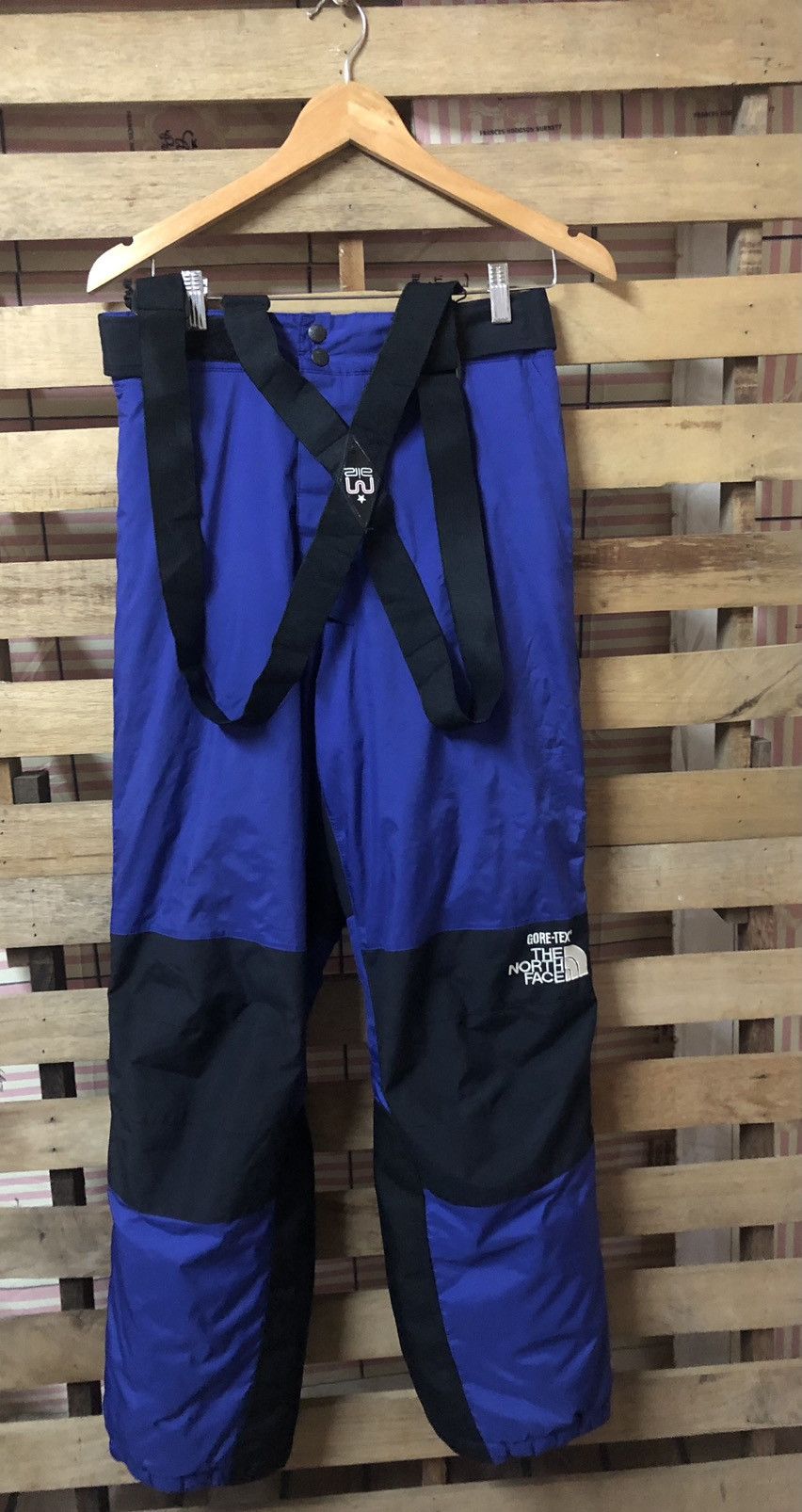 Vintage 90s The North Face X Gore tex Pattern Skiwear Pant - 1