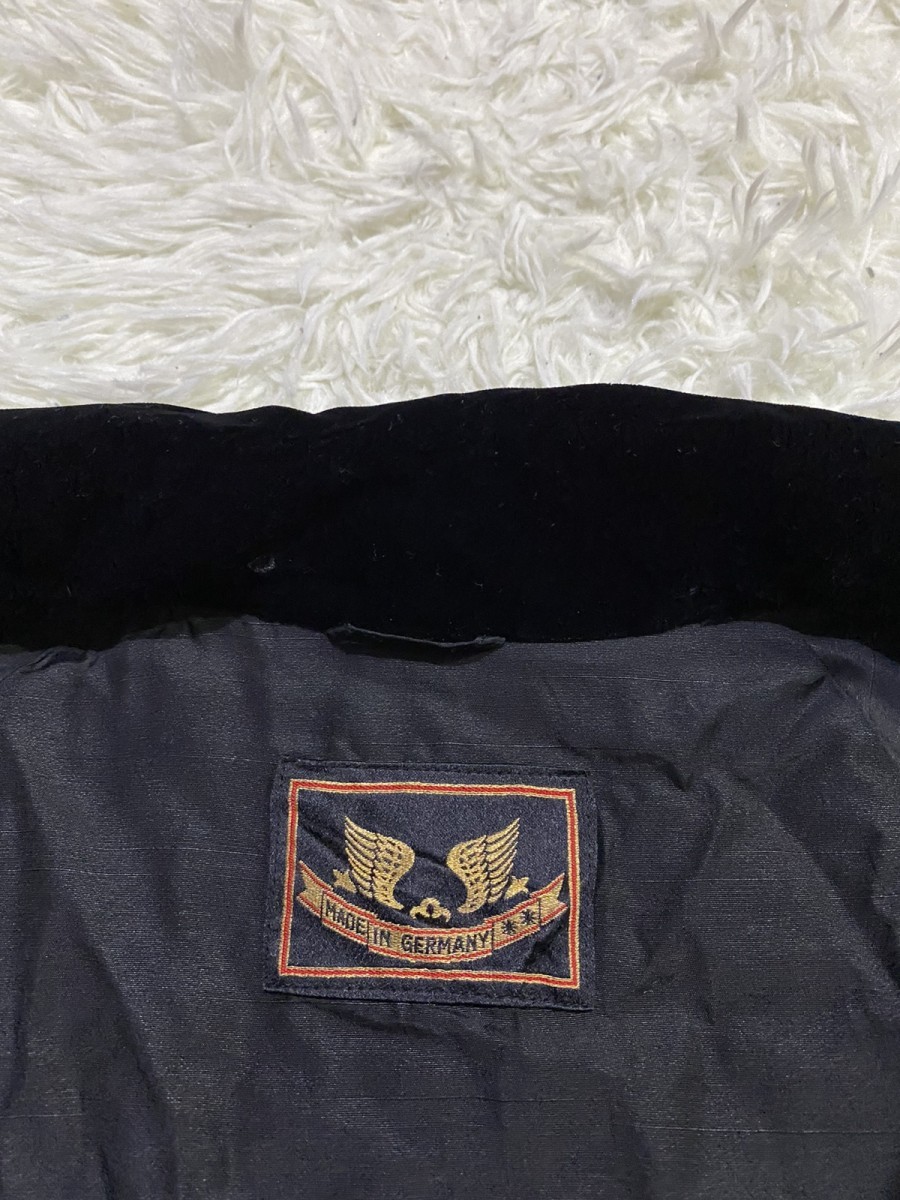 Streetwear - Black Velvet Kimono Style Jacket Made in Germany - 7