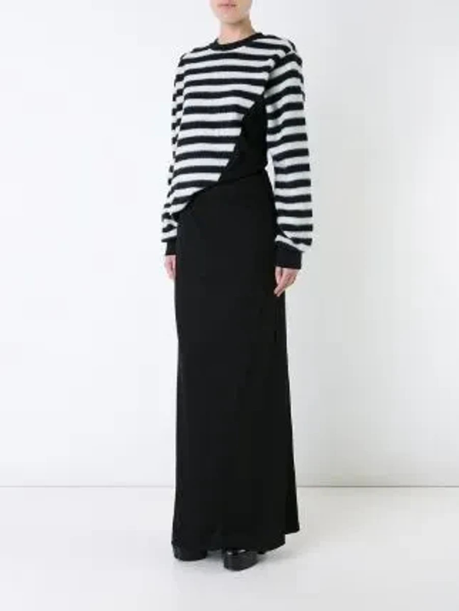 A.F. Vandevorst - Sweatshirt maxi dress.Like Rick Owens or Demeulemeester - 1