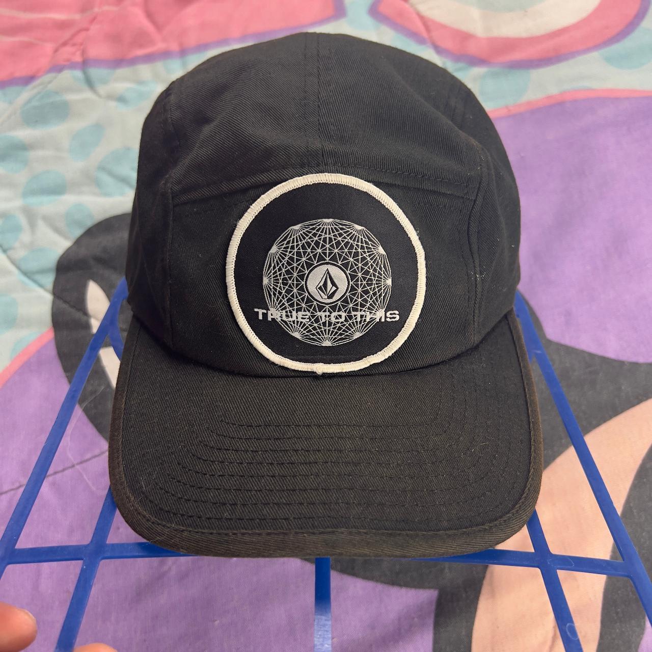 Volcom Black army hat cap. adjustable - 1