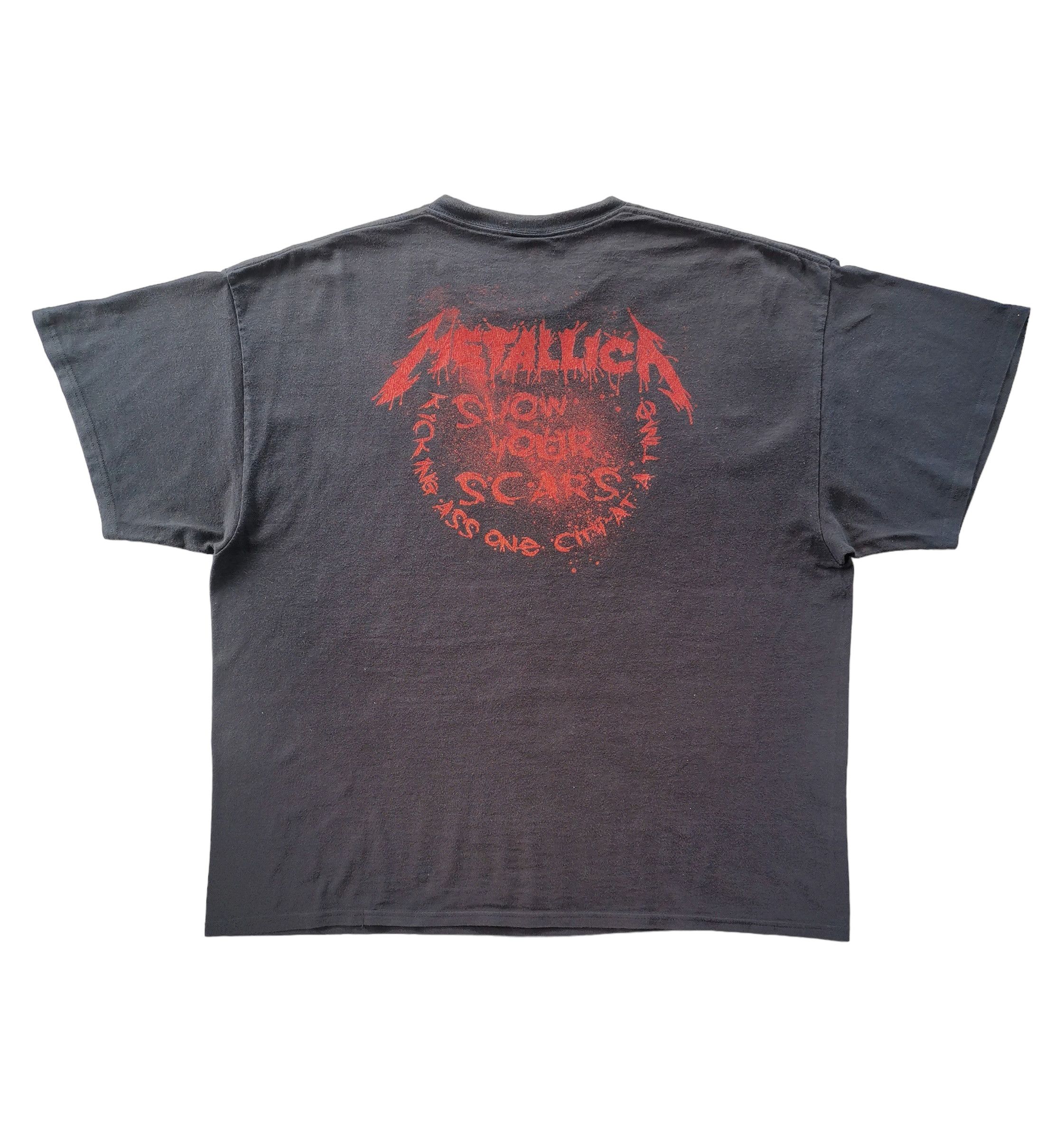 Vintage Metallica Band Ontario Tour 2008 Tshirt - 2