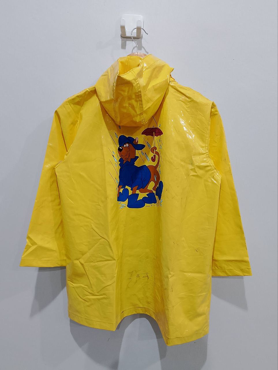 Vintage 1997 Scooby Doo Hanna Barbera Warner Bros Raincoat - 2