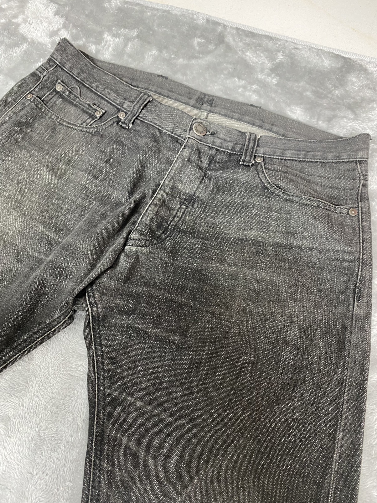 Neil Barrett Buckle Back Denim jeans - 6