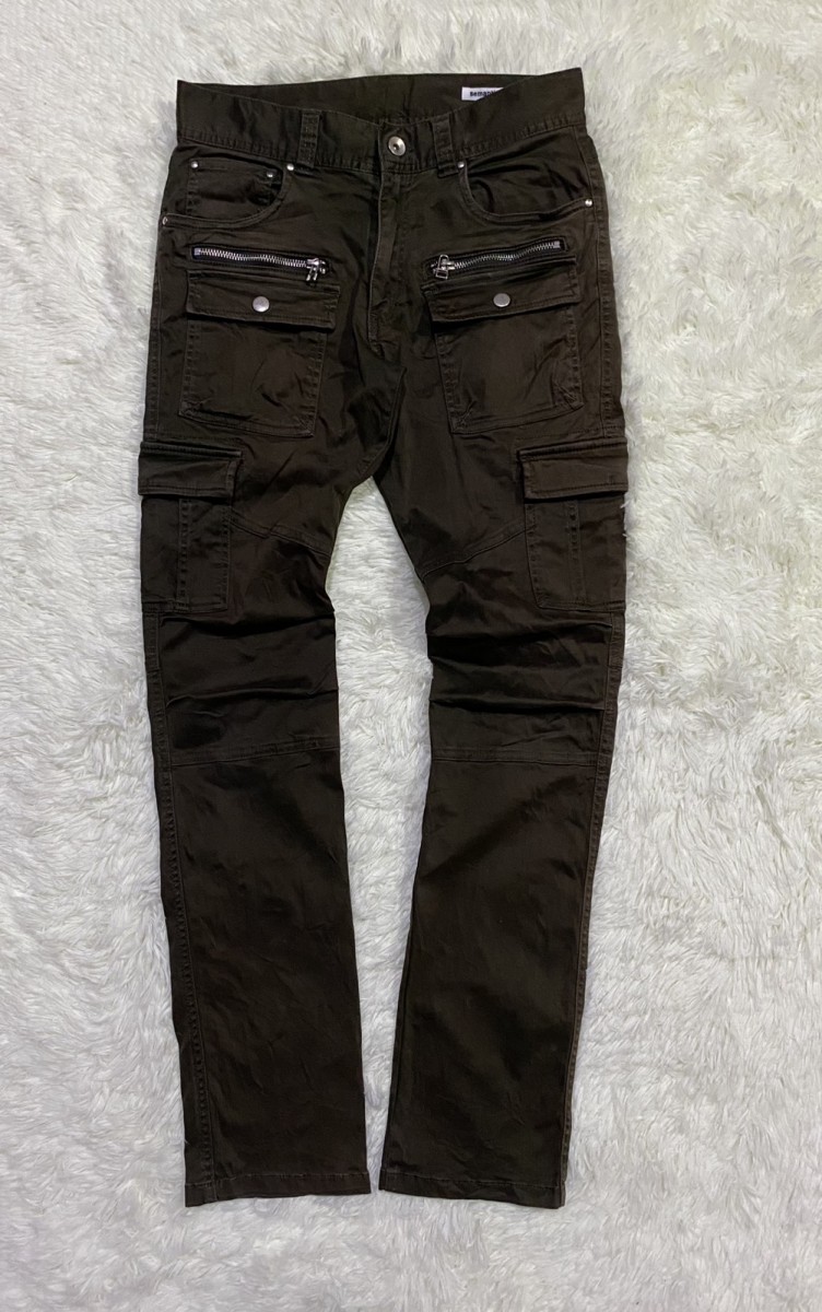 Designer - Semantic Design Multipockets Cargo Military Tactical Pants - 2
