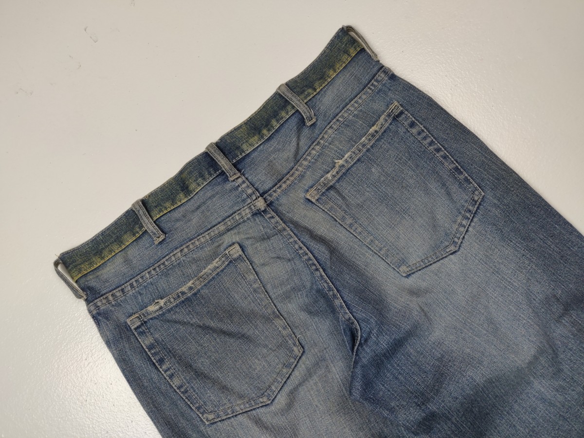 Distressed Denim - lab Japan Jeans Denim Pant - 10