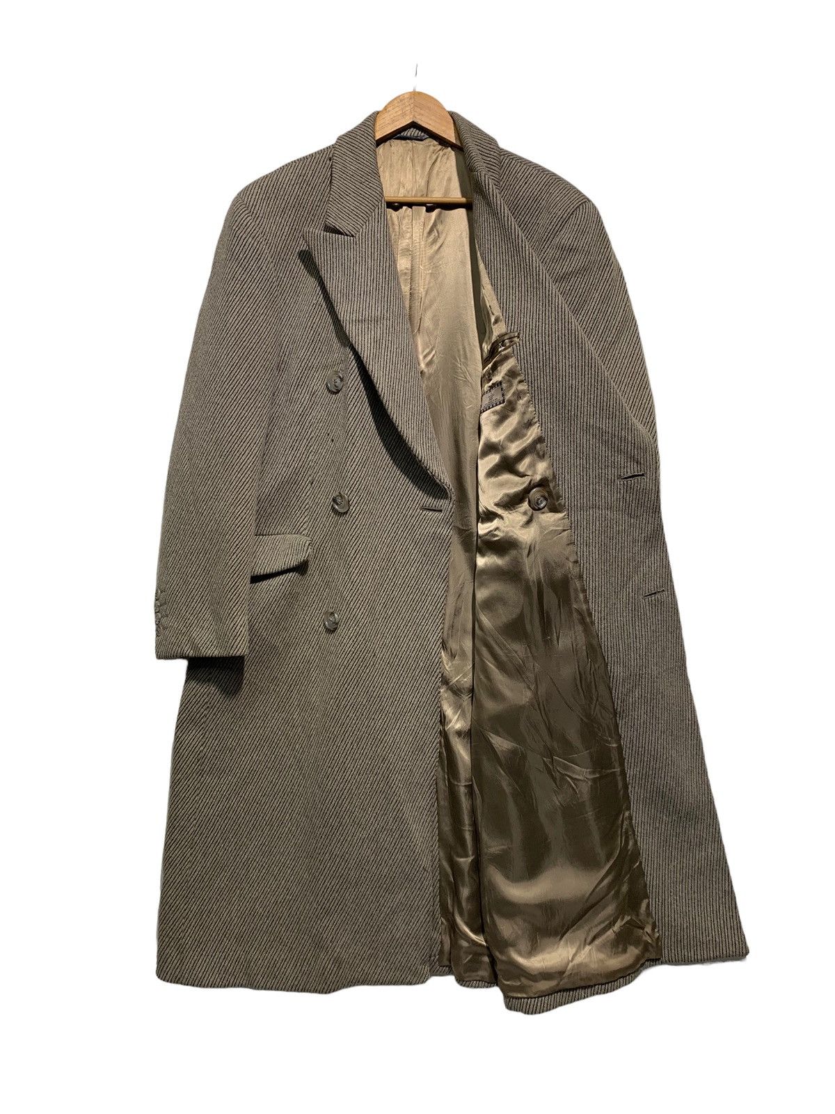 🔥VTG FENDI WOOL DOUBLE BREAST OVERCOATS - 1