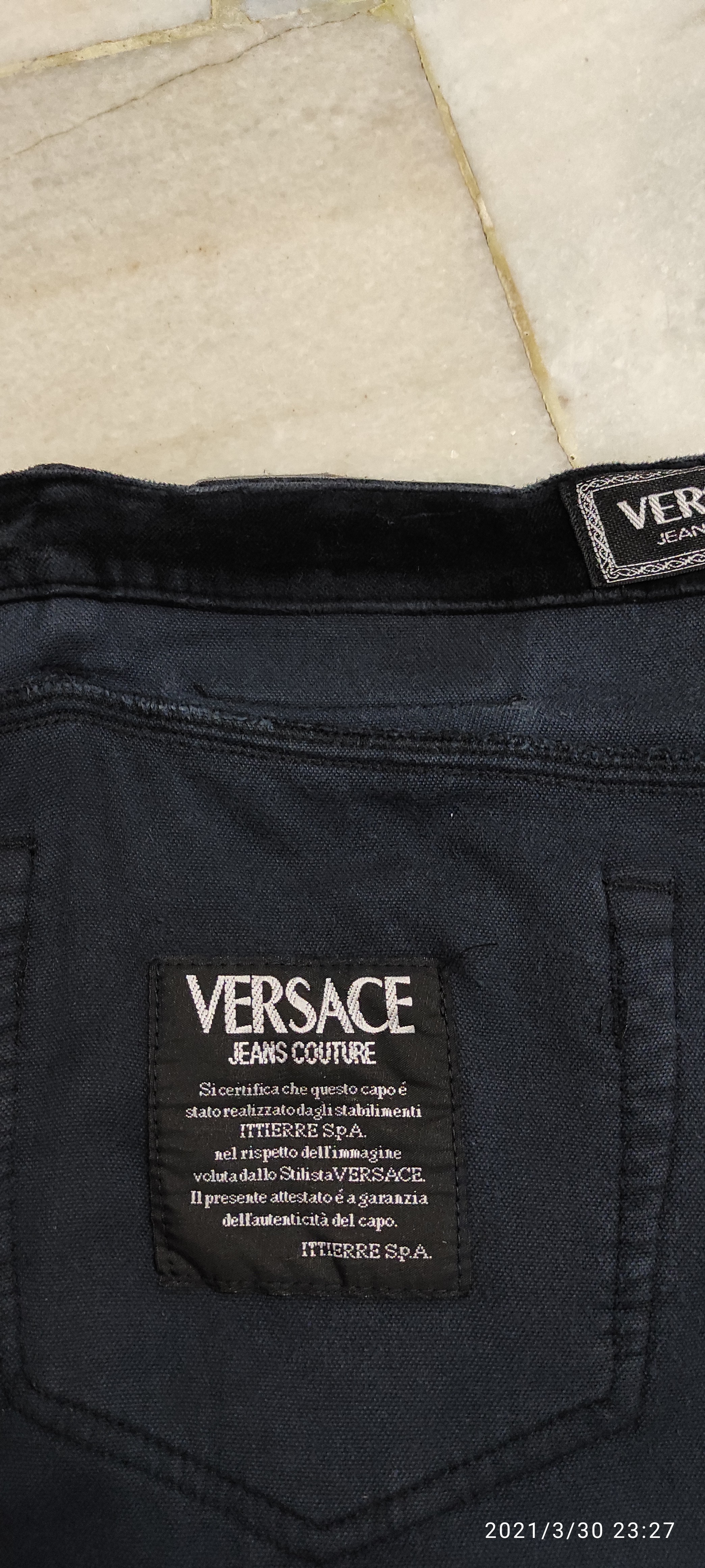 Archive VERSACE JEANS COUTURE Velvet Jeans - 13