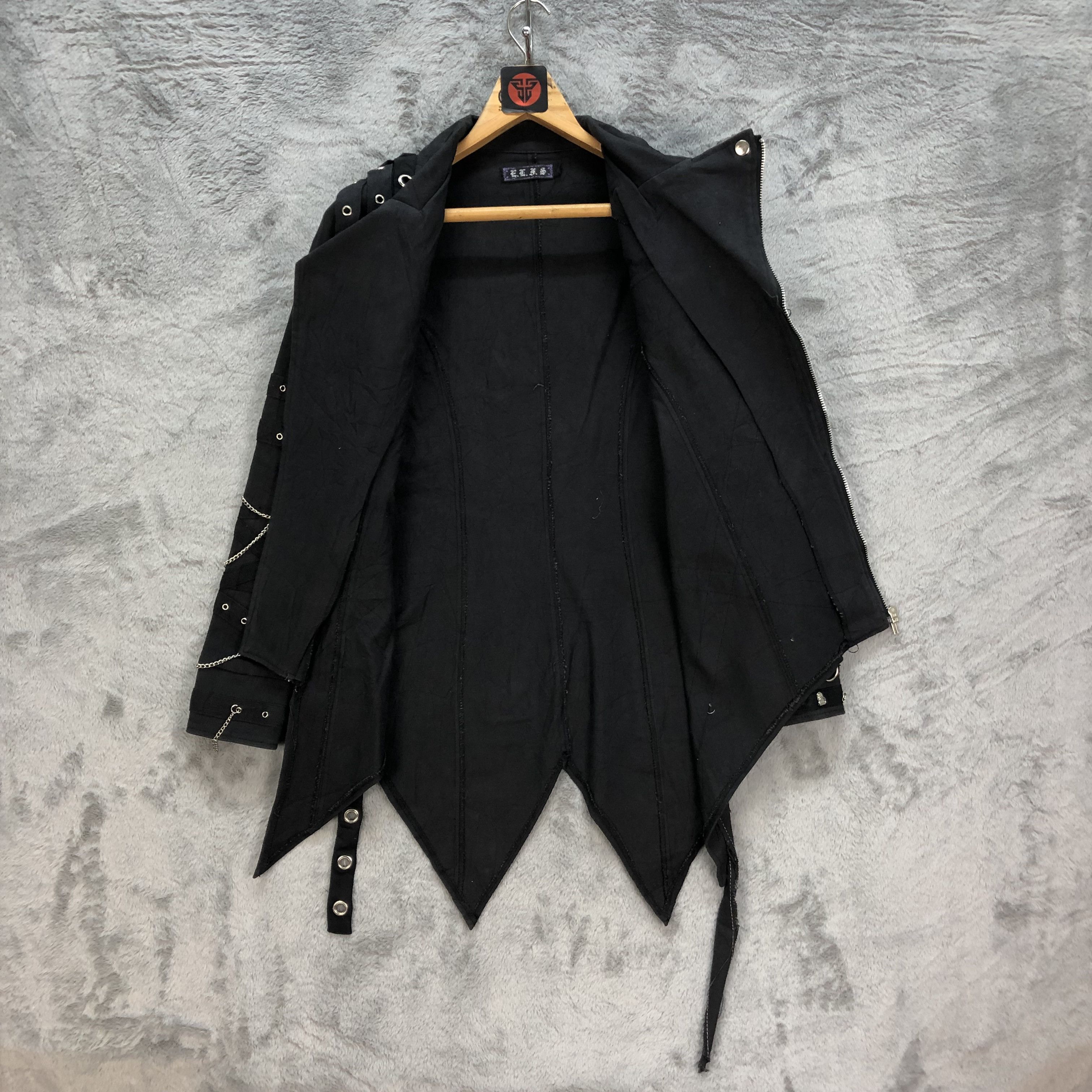 Japanese Brand - BONDAGE🔥 ELFS DOUBLE COLLAR JACKET / SEDITIONARIES #6193-53 - 11