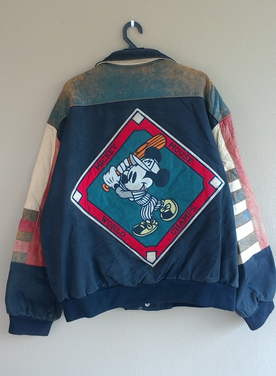 Disney - JEFF HAMILTON MICKEY MOUSE LEATHER JACKET - 1