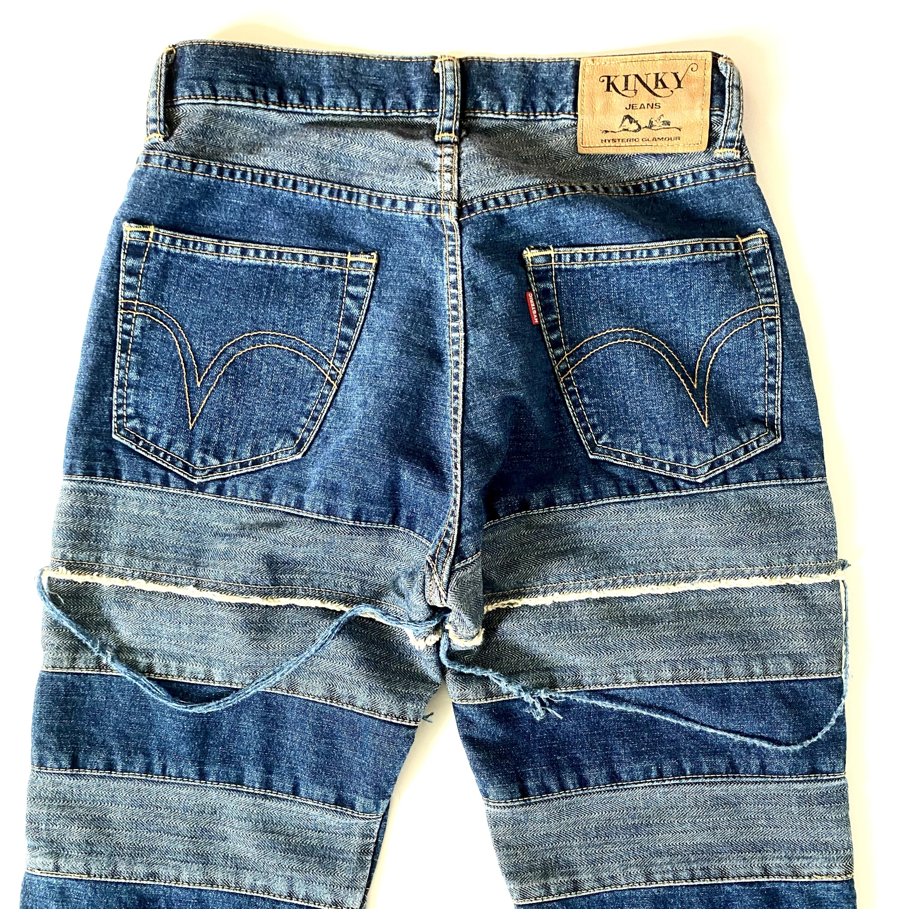 90s初期 hysteric glamor studs crash denim-