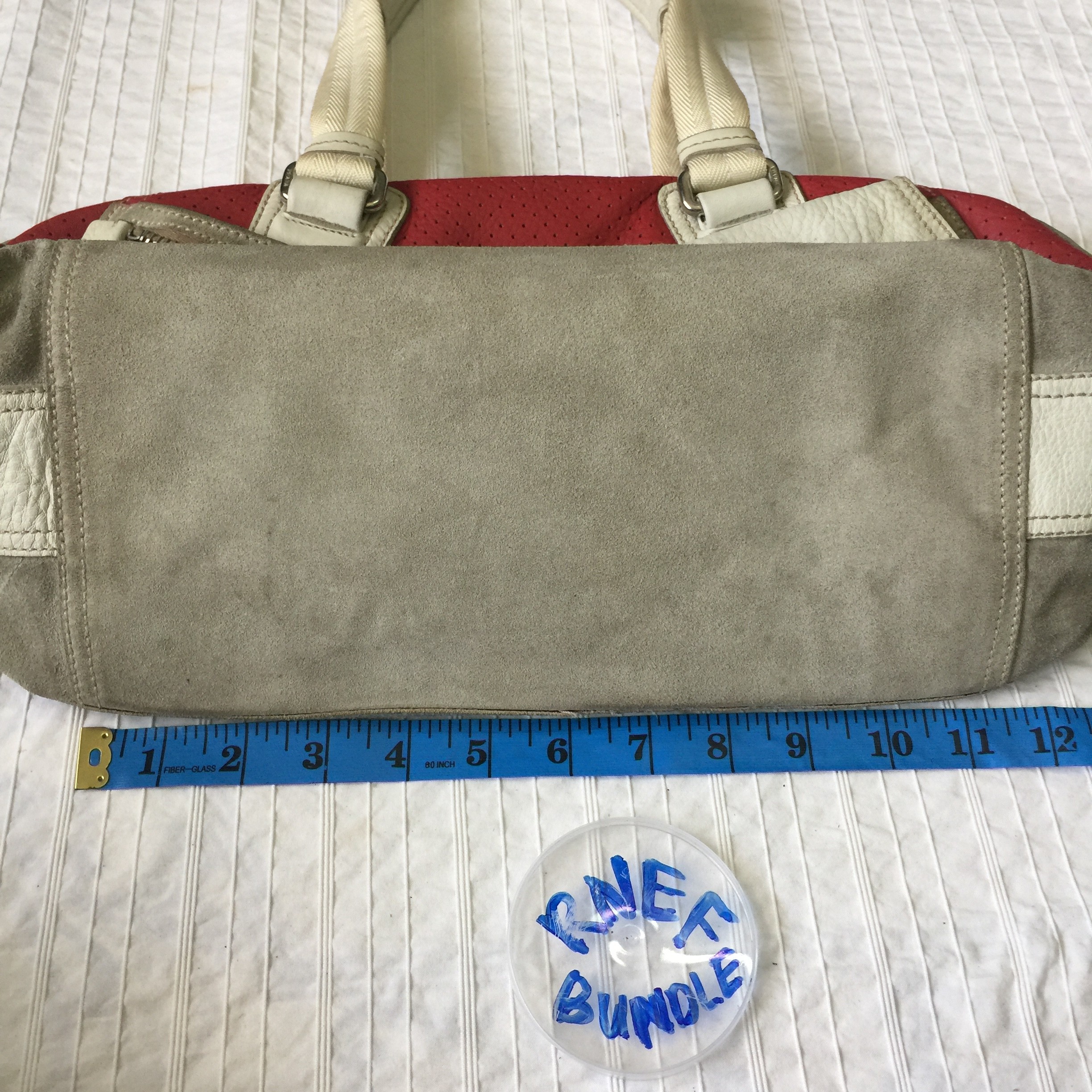 Leather prada bag - 19
