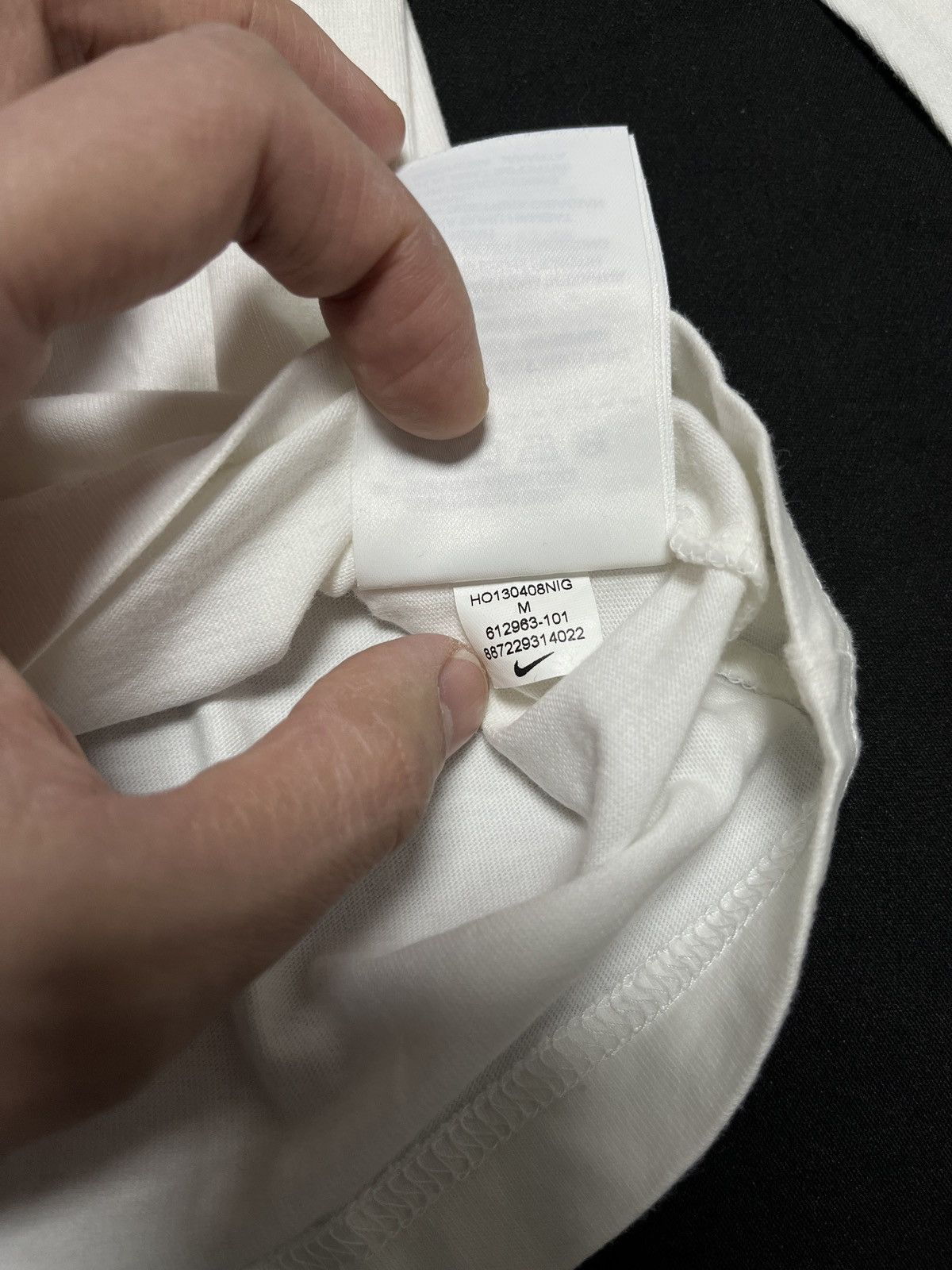 Vintage Nike Sportswear NSW Long Sleeves Shirt White Medium - 6