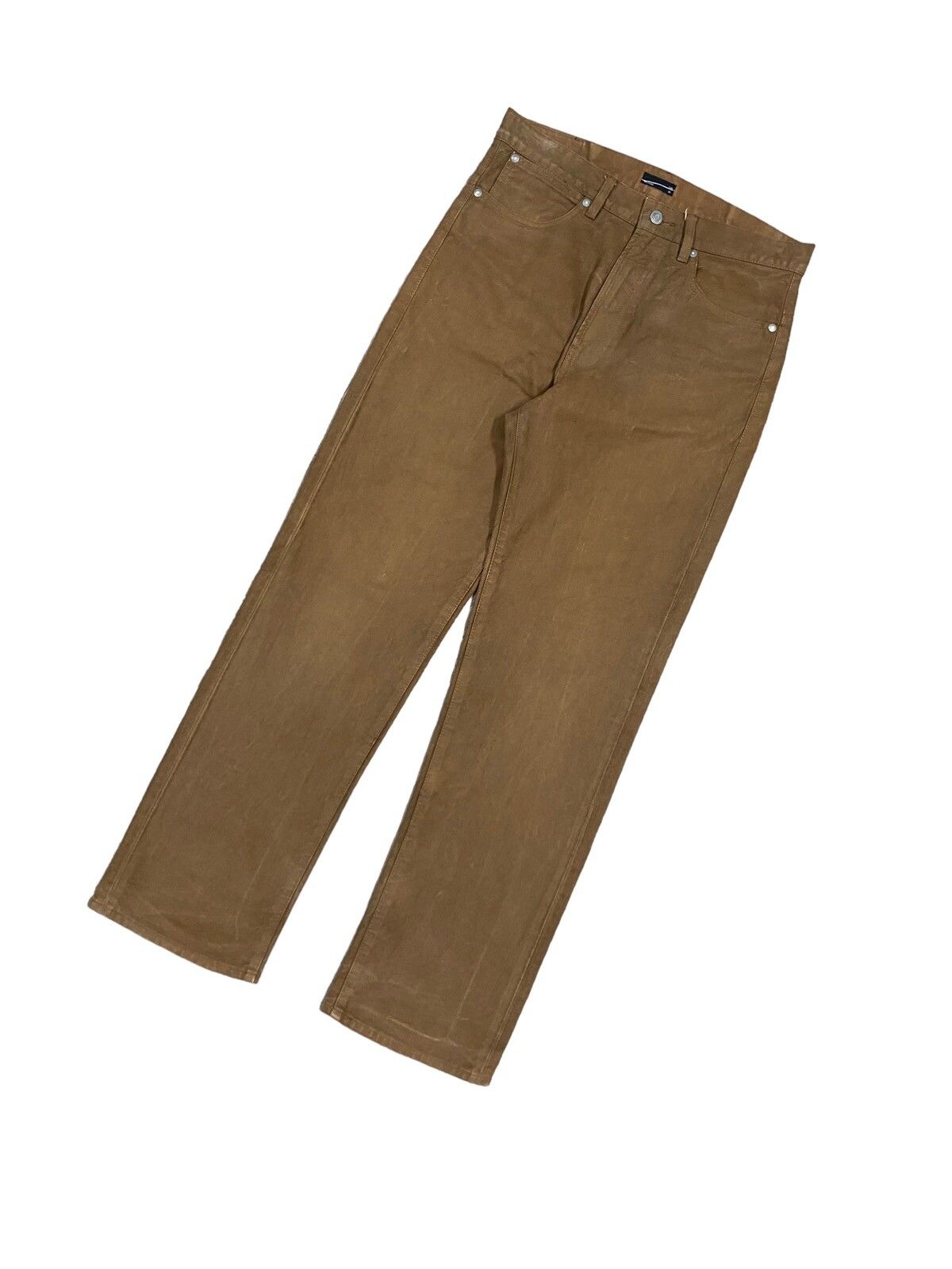 Lad Musician Brown Straight Cup Jeans Made In Japan - 9