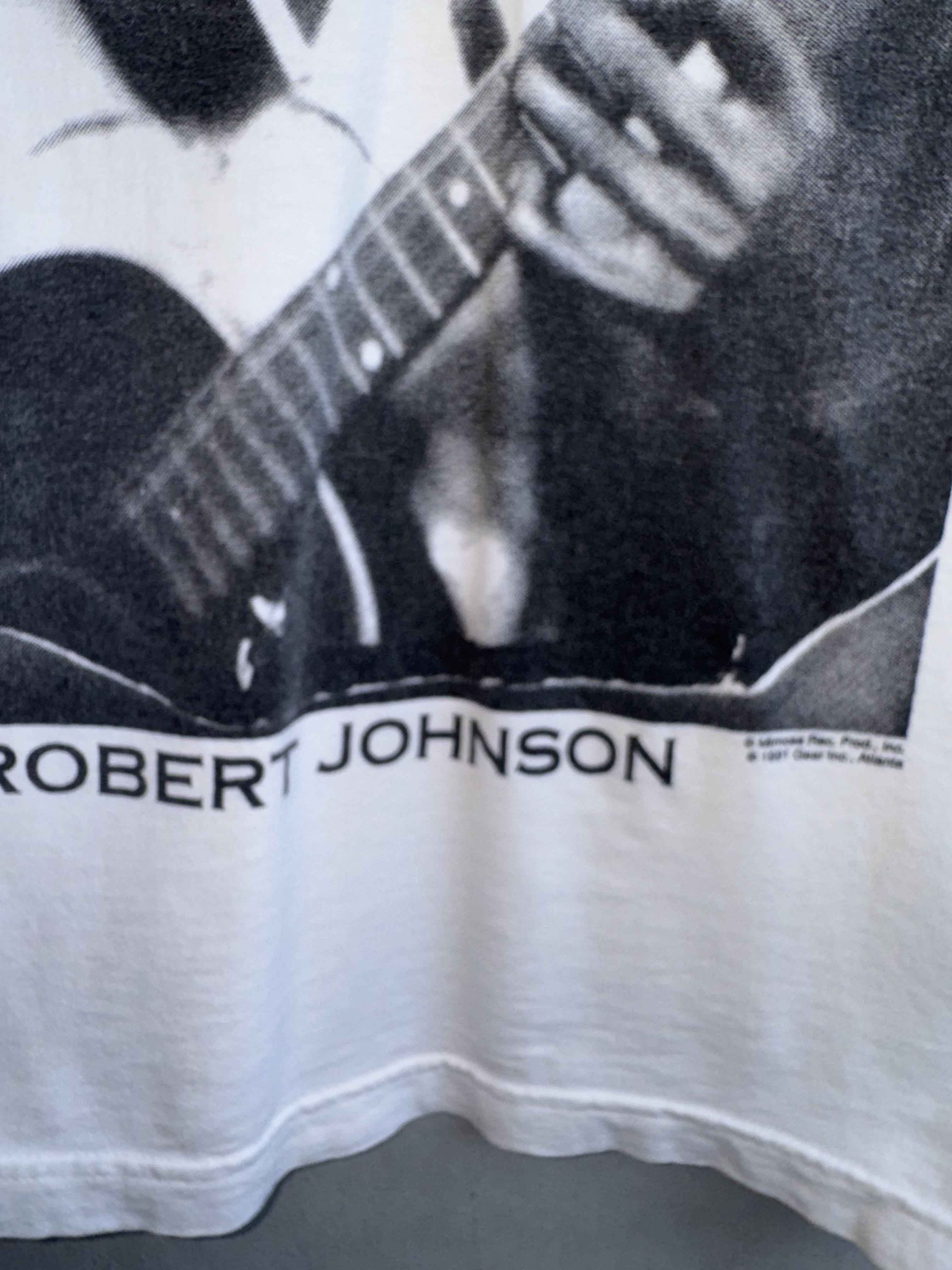 Vintage 90s Robert Johnson Master Of Blues Tee - 4