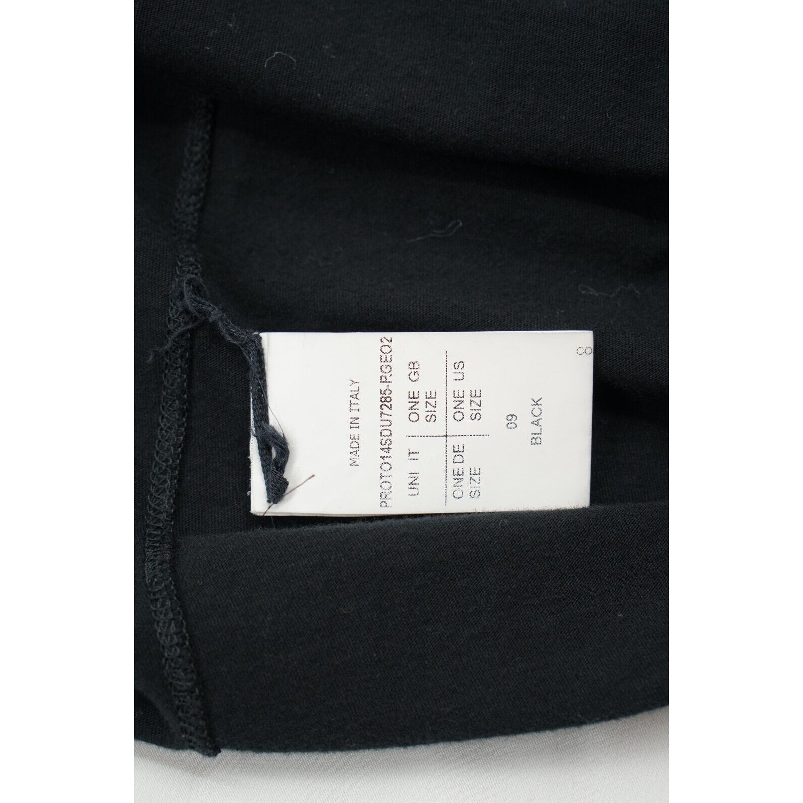 DRKSHDW PROTO Black Short Sleeve Tee Geometric Tunic - 4
