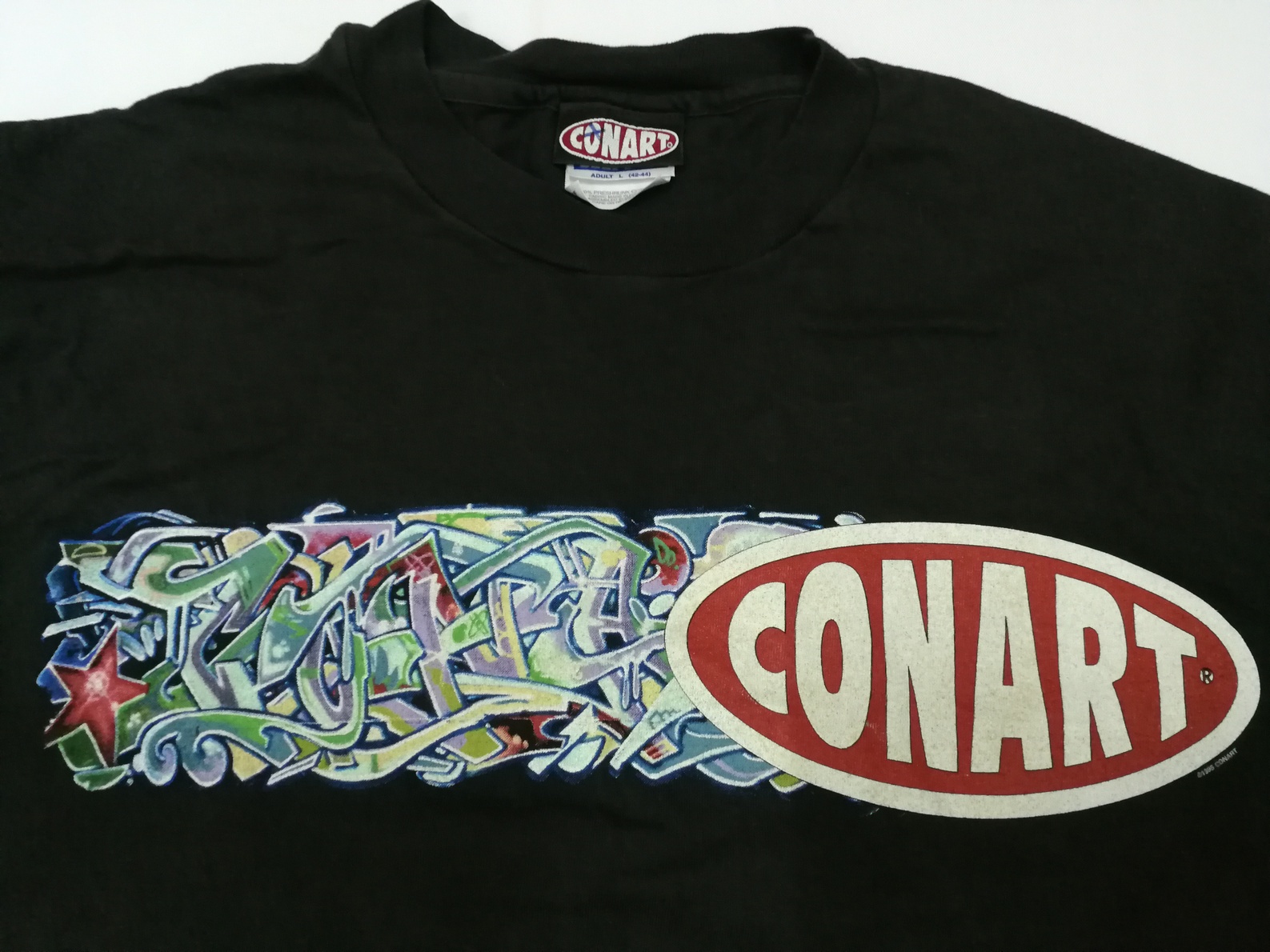 Vintage - True Vintage 90s CONART 1995 Tee Graffiti Art Hip Hop