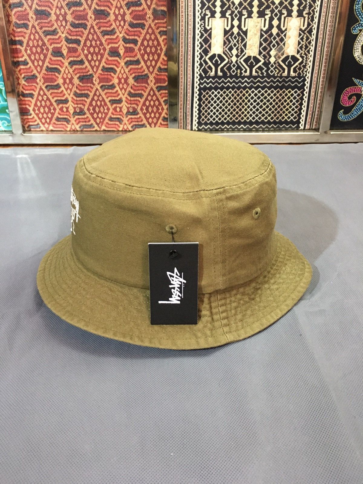 STUSSY WARRIOR MAN BUCKET HAT - 2