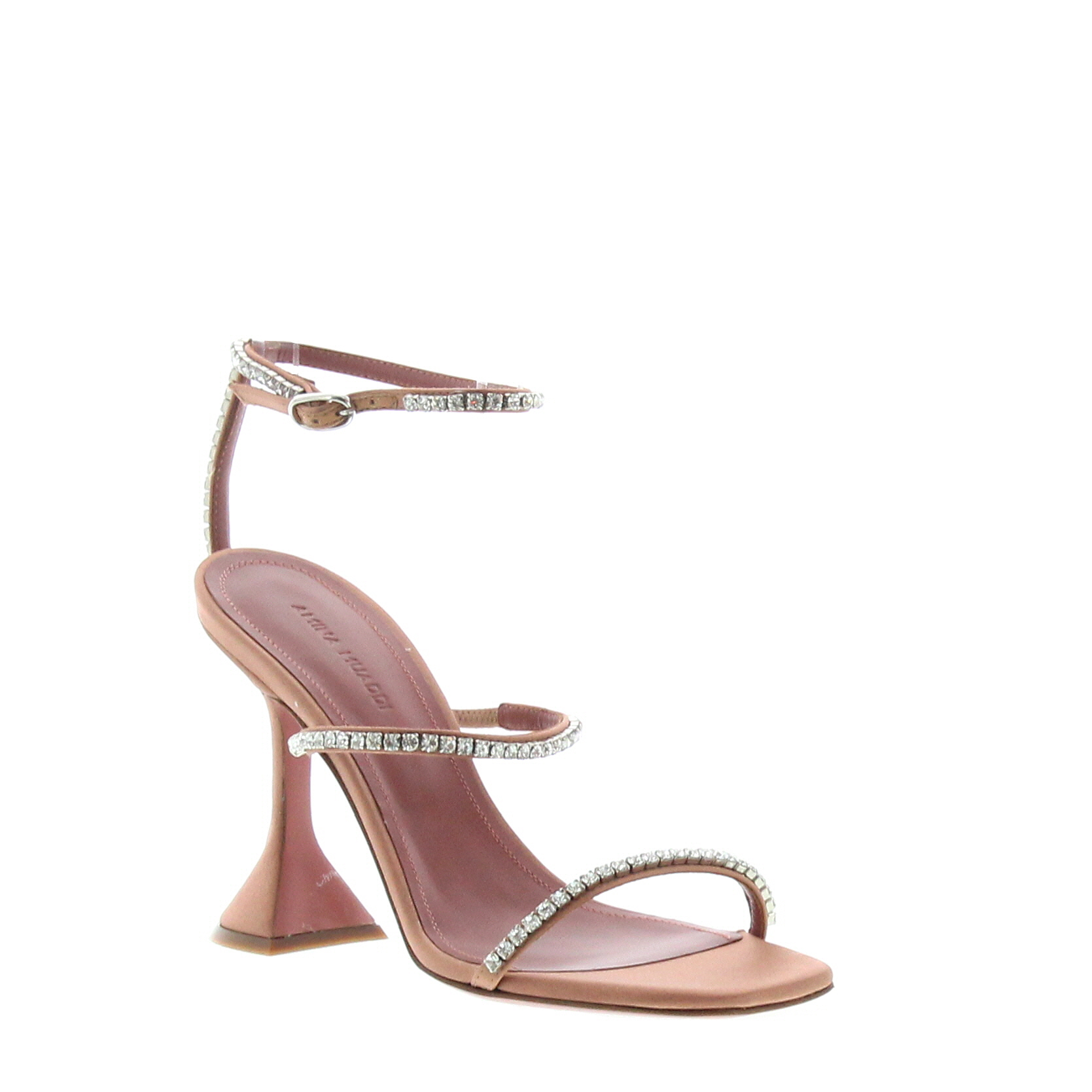 Gilda Sandal Satin Chestnut - 2