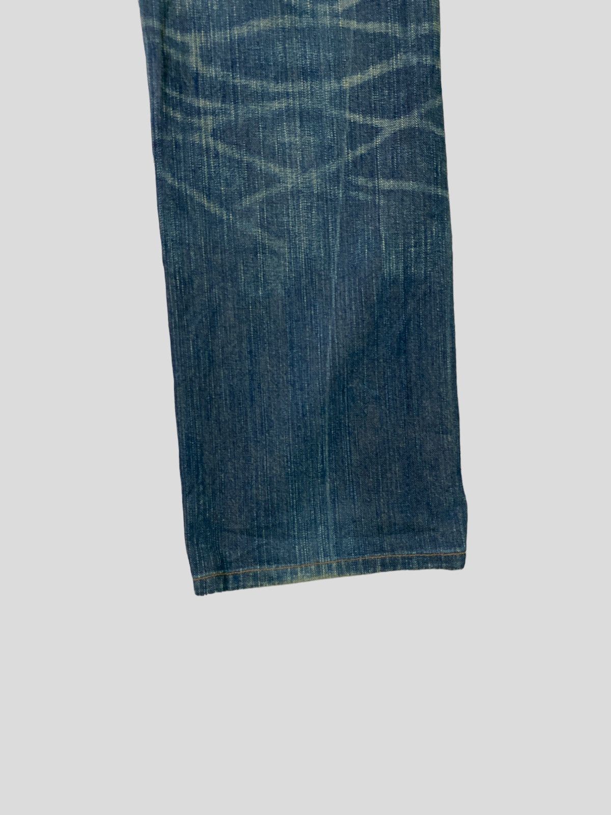 DOUBLE WAIST EDWIN CLAW MARKS MUDDY WASH DENIM - 14