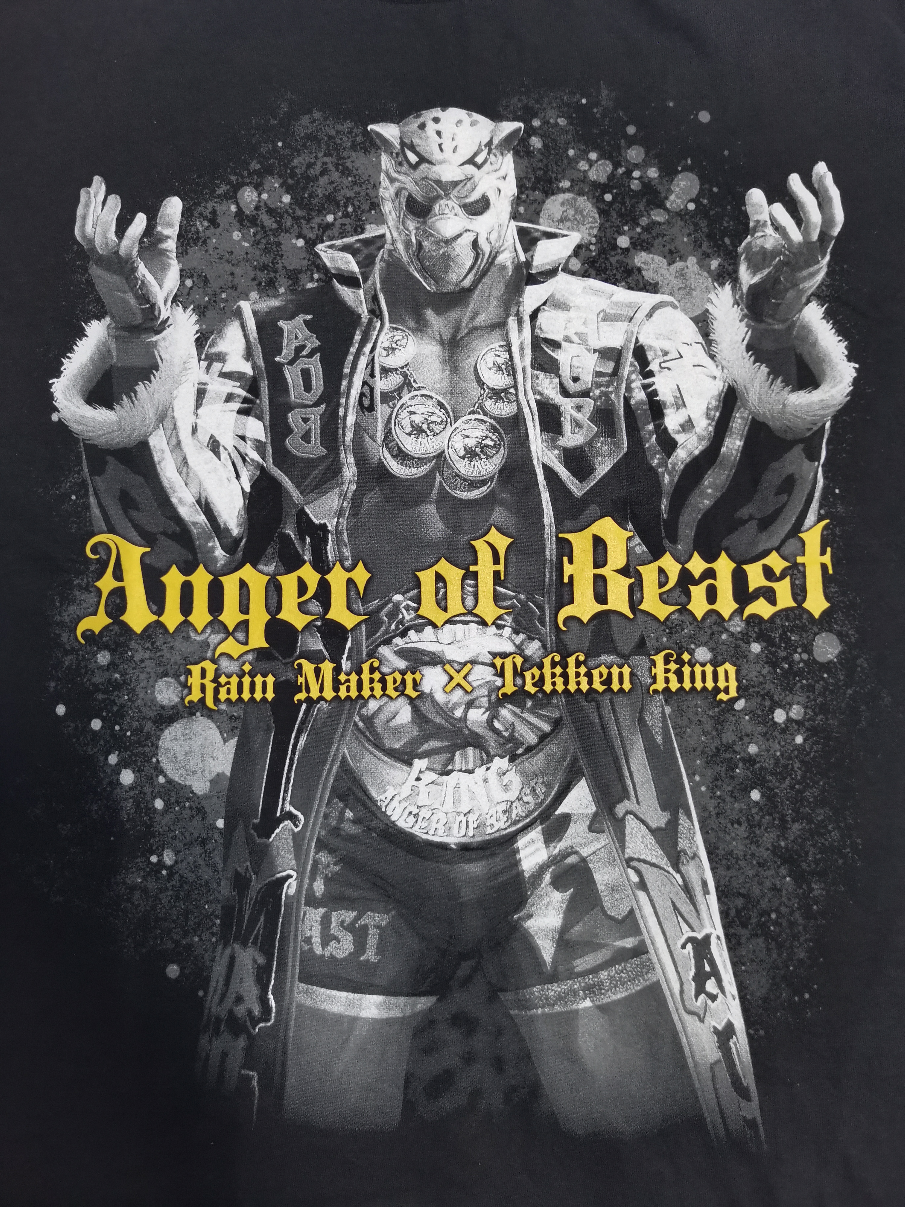 Exclusive Game - Anger Of beast Rain Maker x Tekken King Game tee