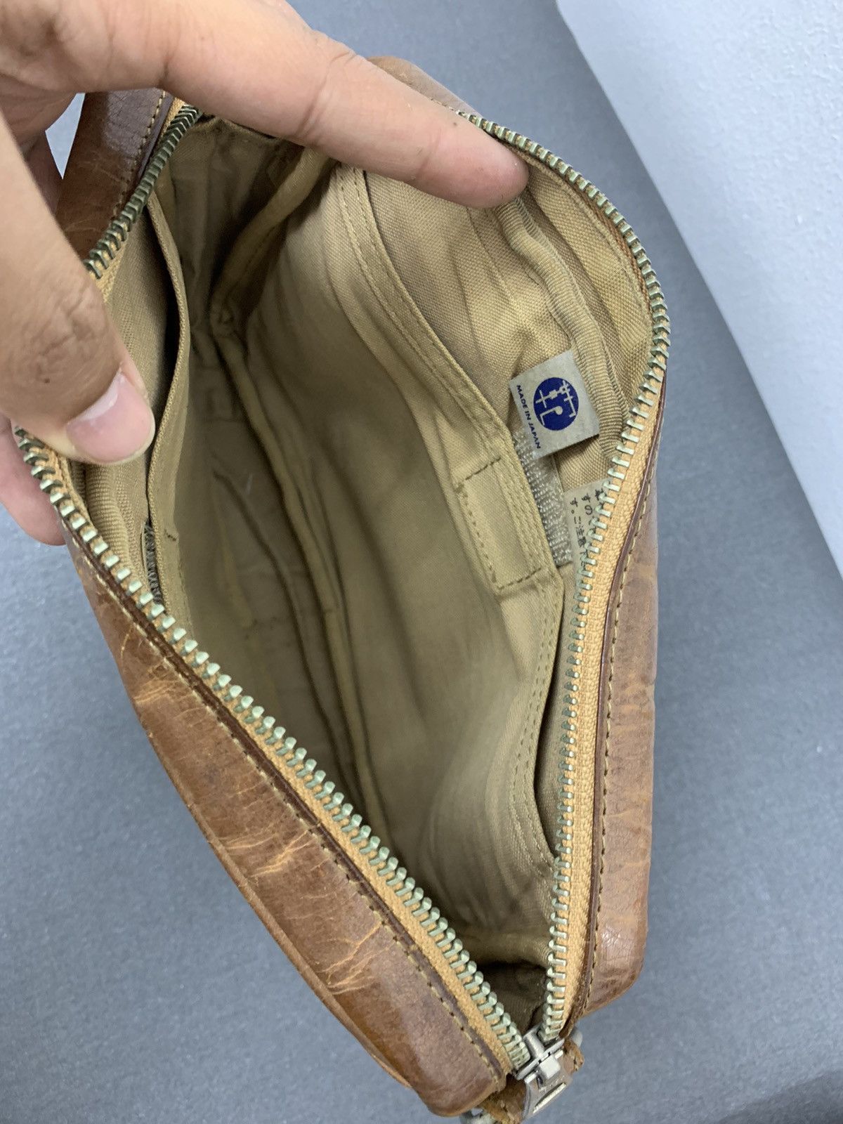 Porter Leather Clutch Bag - 7