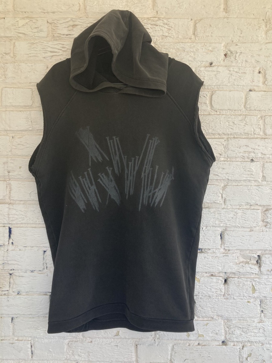 Raf simons SS03 Consumed "Nails" Sleeveless Hoodie - 1