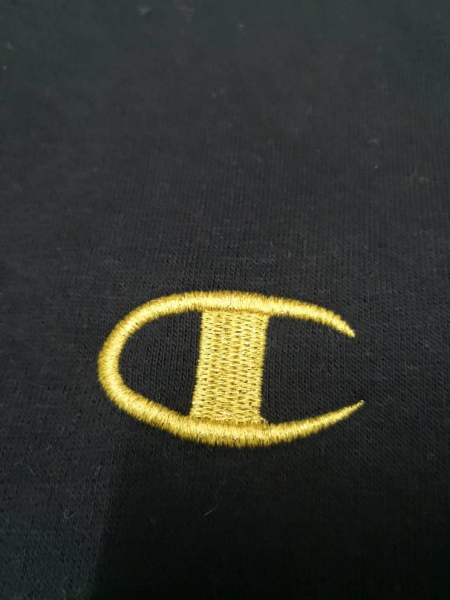 Gold Embroidered Hoodie - 2