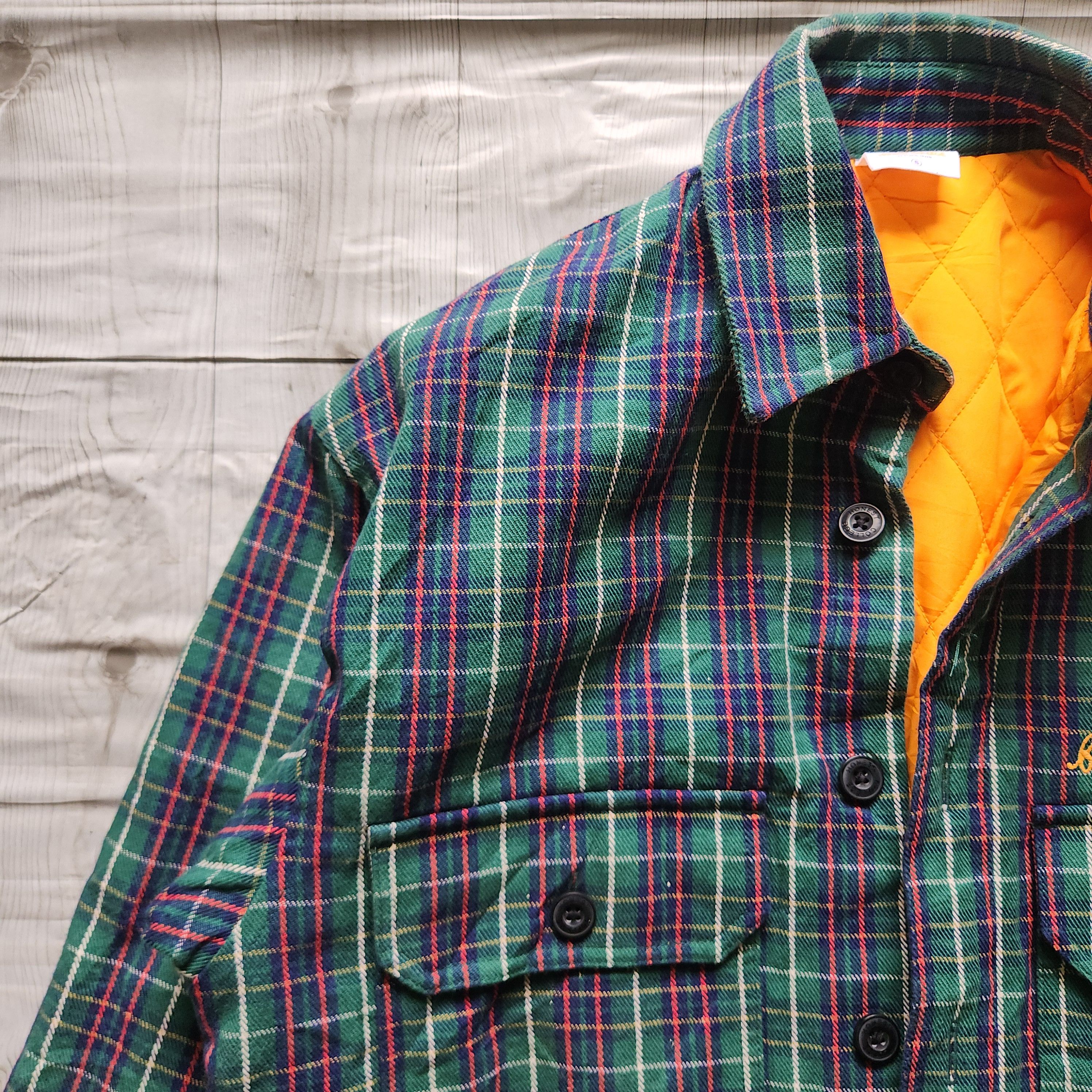 Japanese Brand - Studio Seven Flannel Honest College Blanket Shirts - 4