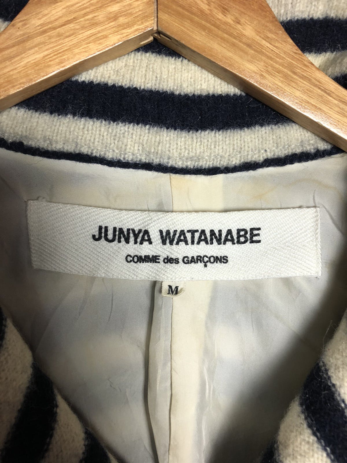 JUNYA WATANABE JK-J035 Laine Wool Women Cropped Coat ladies - 5