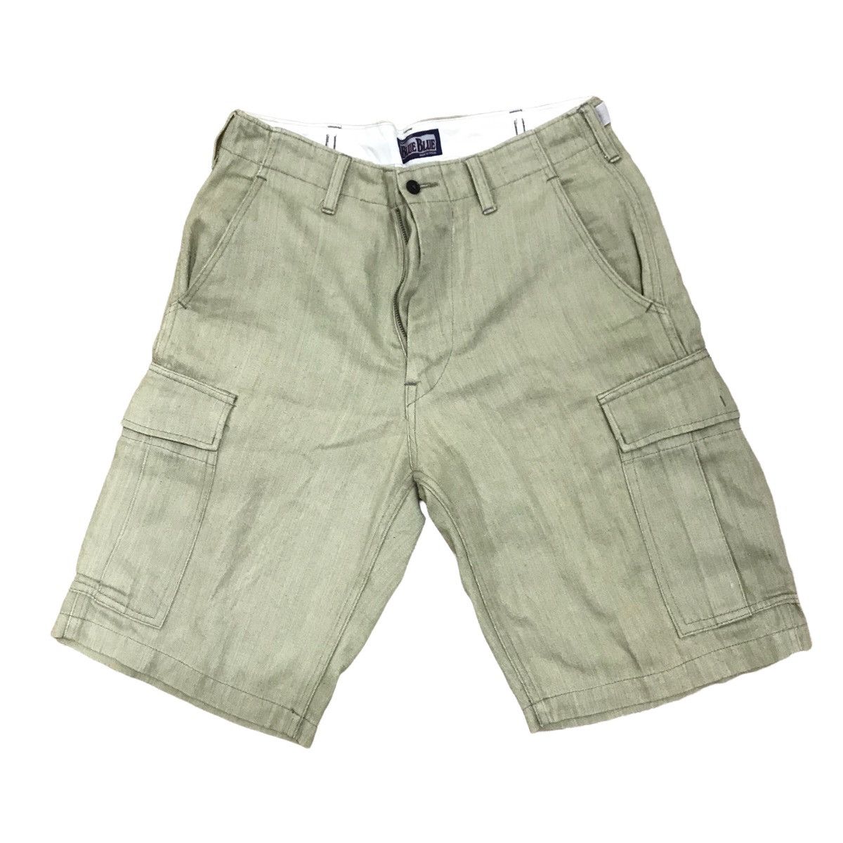 Japanese Brand - Blue blue made by seilin short cargo pants - 1