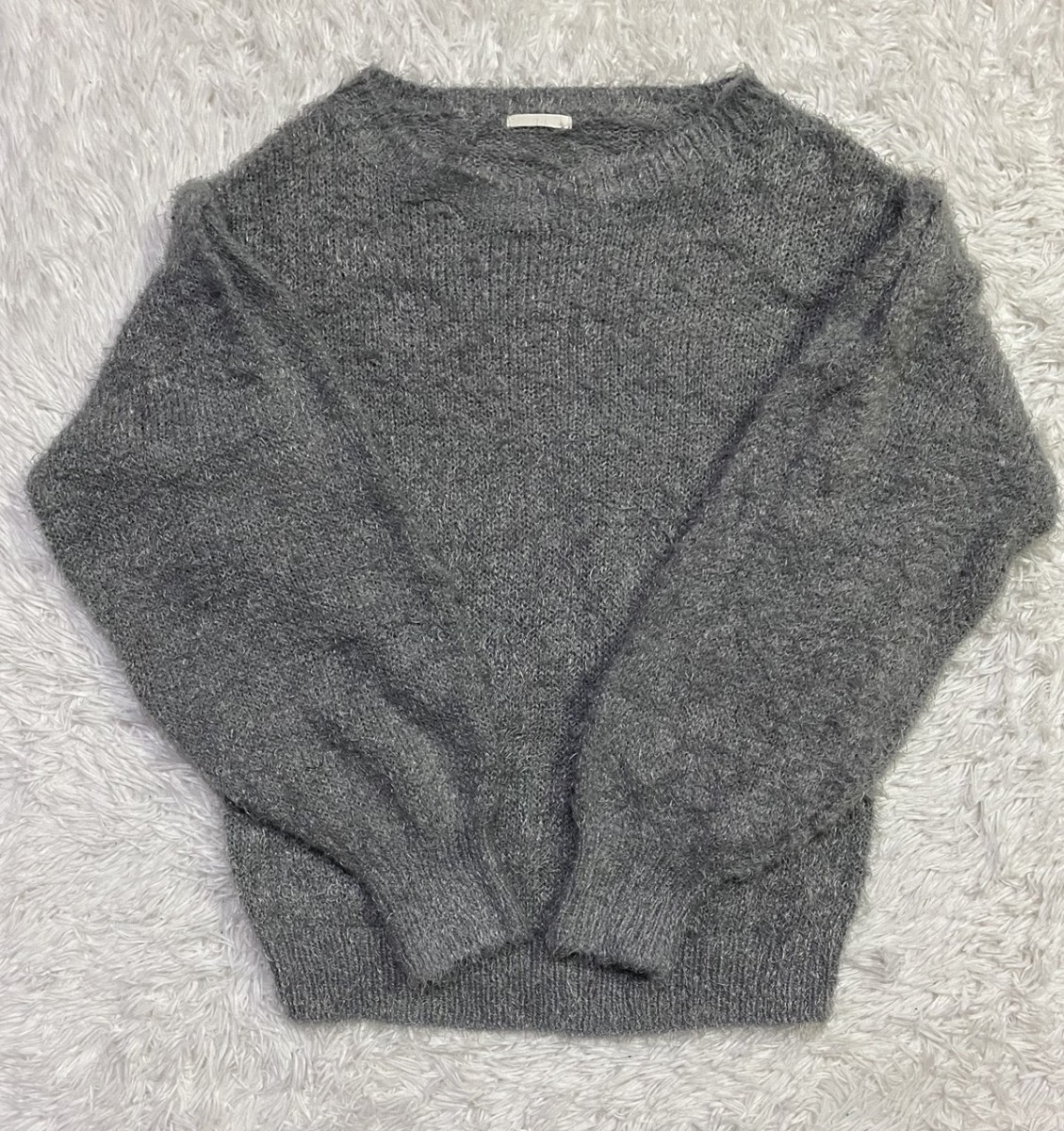 Japanese Brand - GU Cozy Mohair Sweater Jumper Pullover - 2