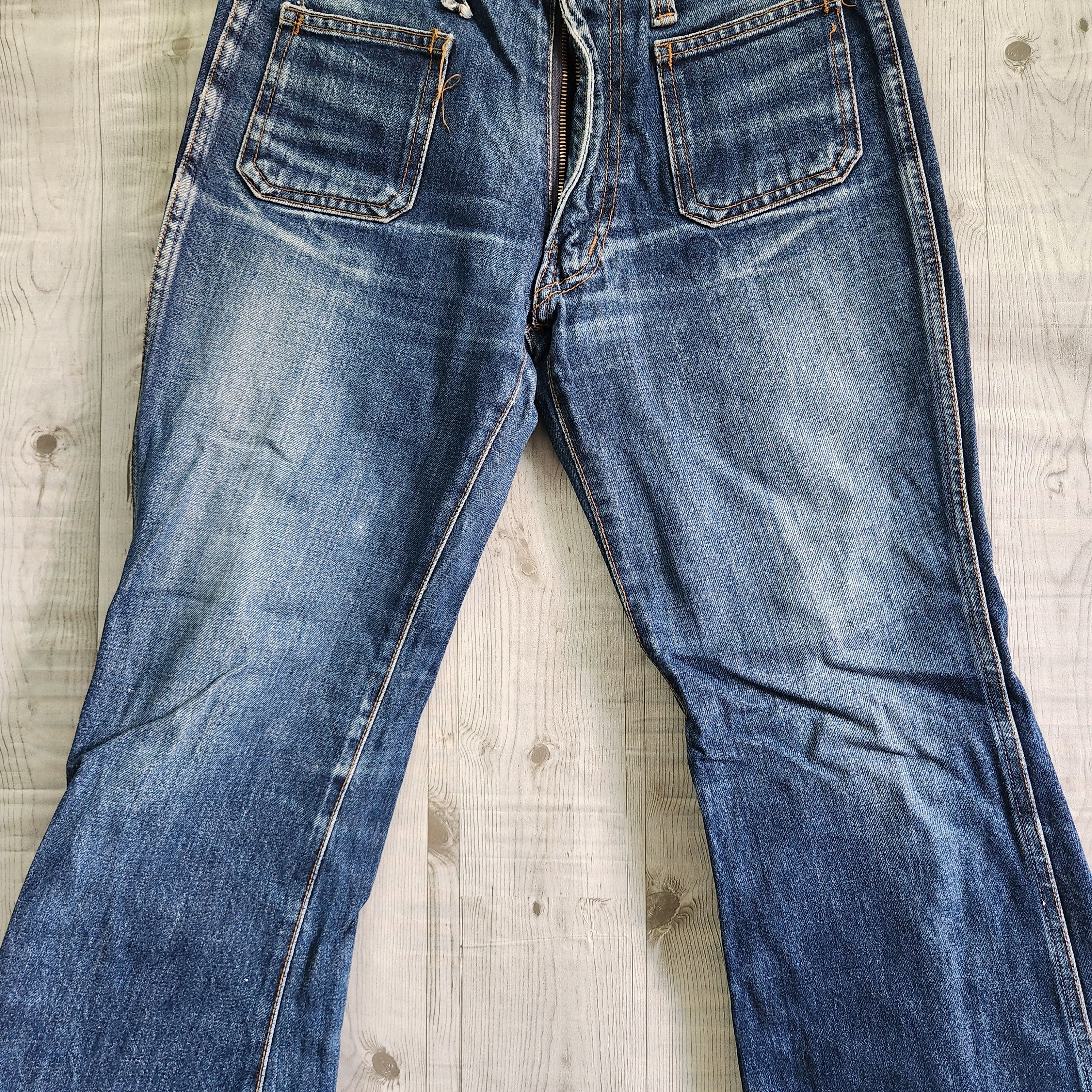 Vintage Flared Acme Clothing Japan Bush Pants Denim - 13