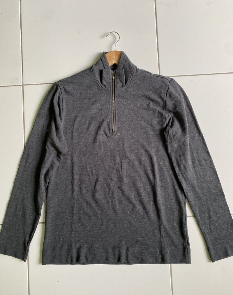 Yohji Yamamoto Durban AAr Half Zip Long Shirt - 1