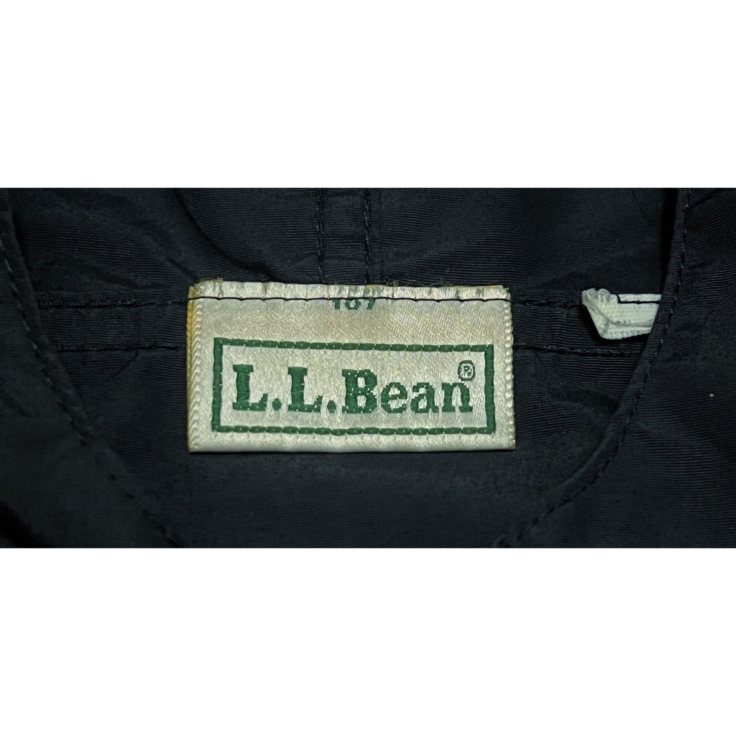 LL BEAN USA PULLOVER WIND BREAKER HOODIE JACKET  - 3