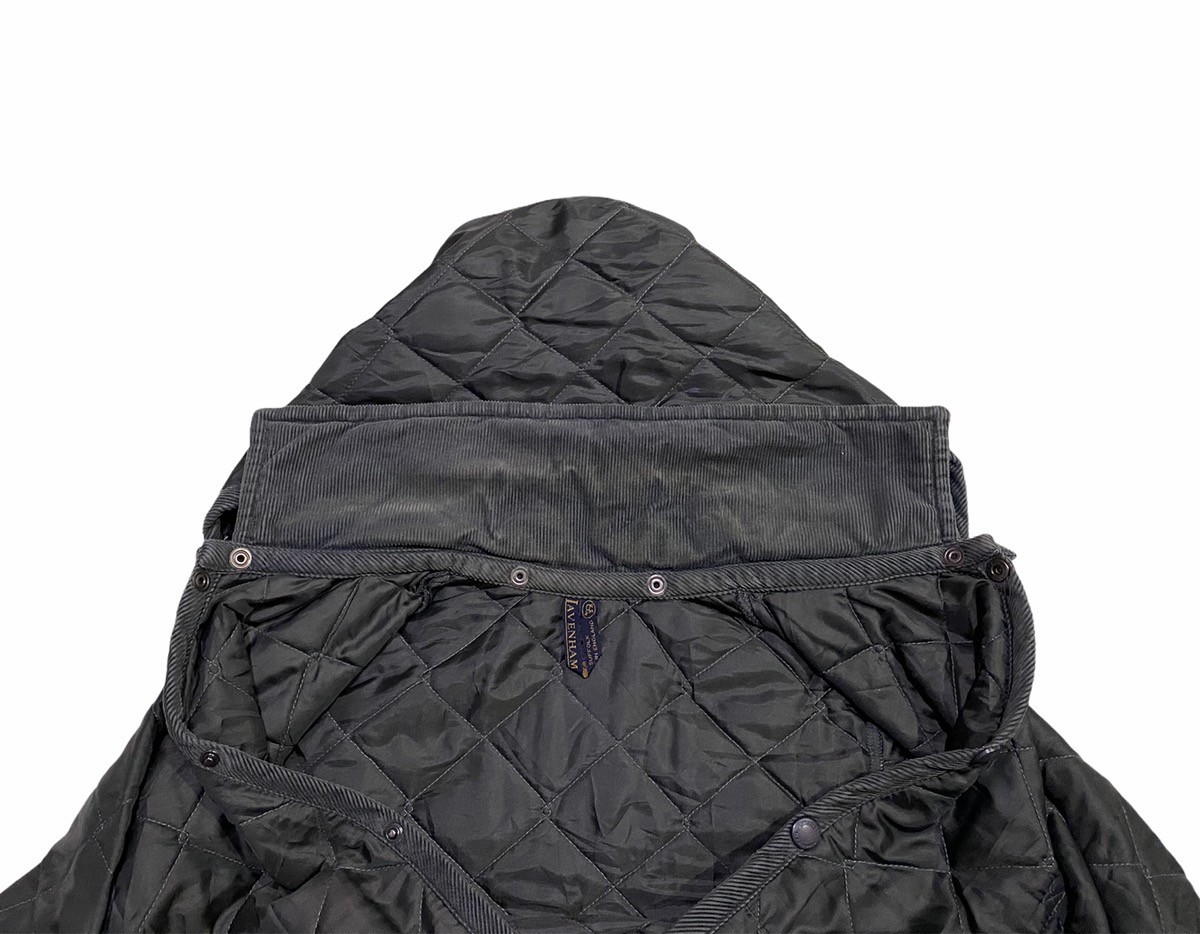 Lavenham - Suffolk Quilted Slim Fit Jacket Detachable Hood - 9