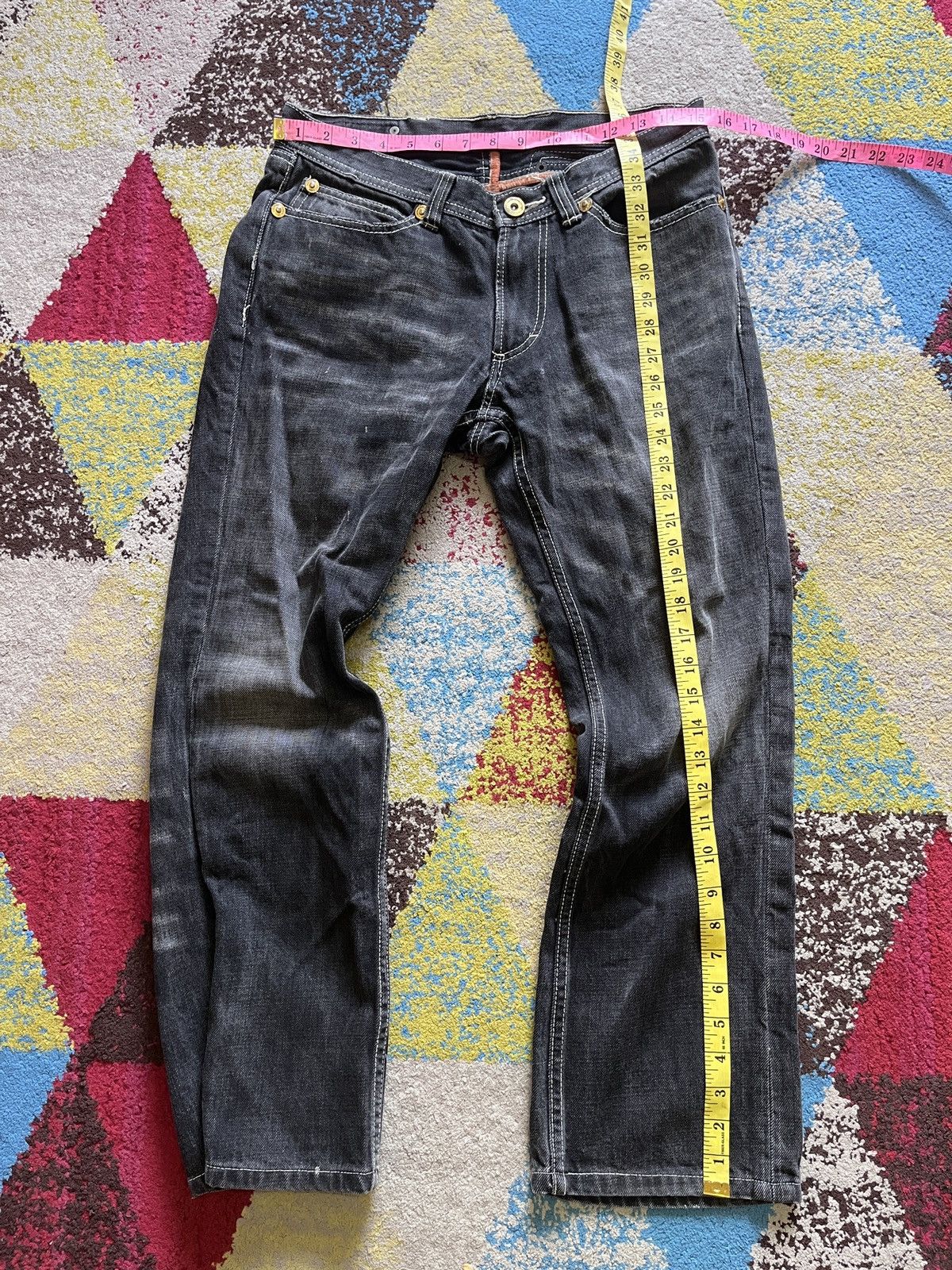 Vintage - Seditionaries Army Of No Jeans Trim Denim Black - 3