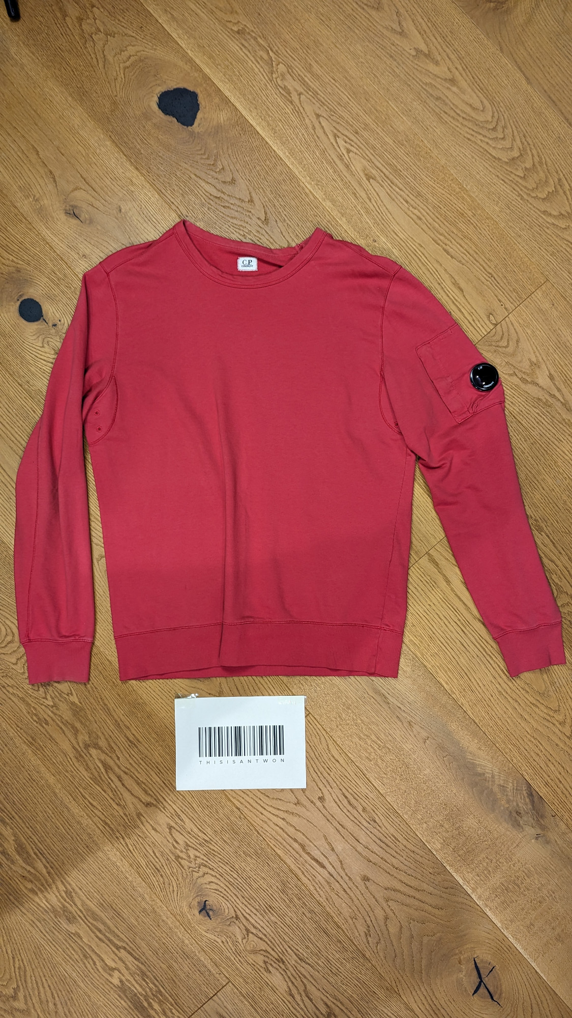 C.P. Company garment dyed sweater - 1