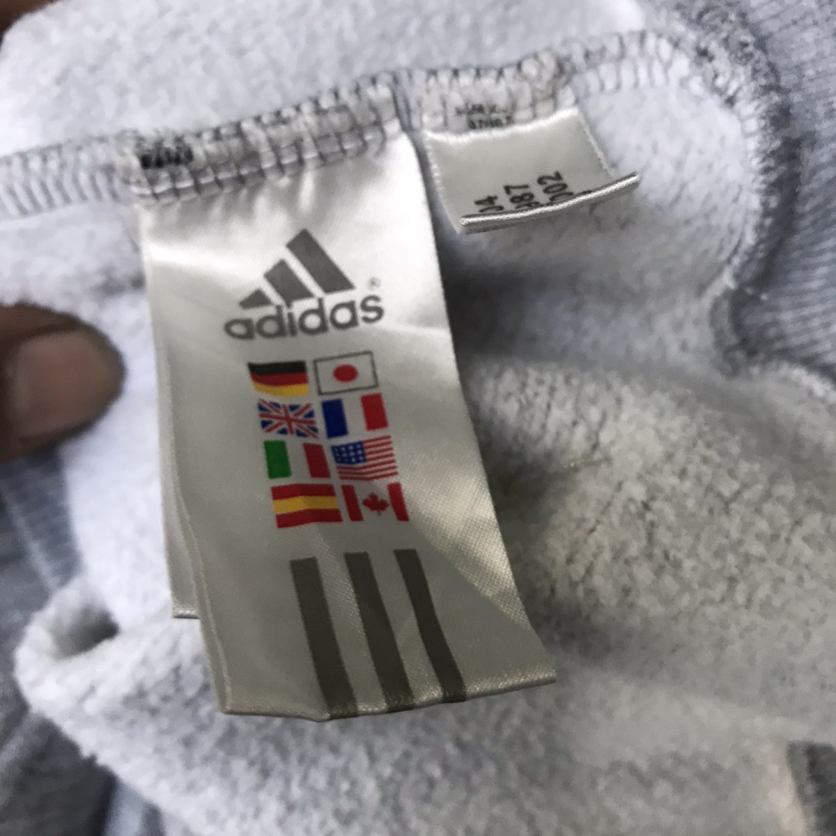 Adidas Big Logo Hoodie Sweatshirt - 7