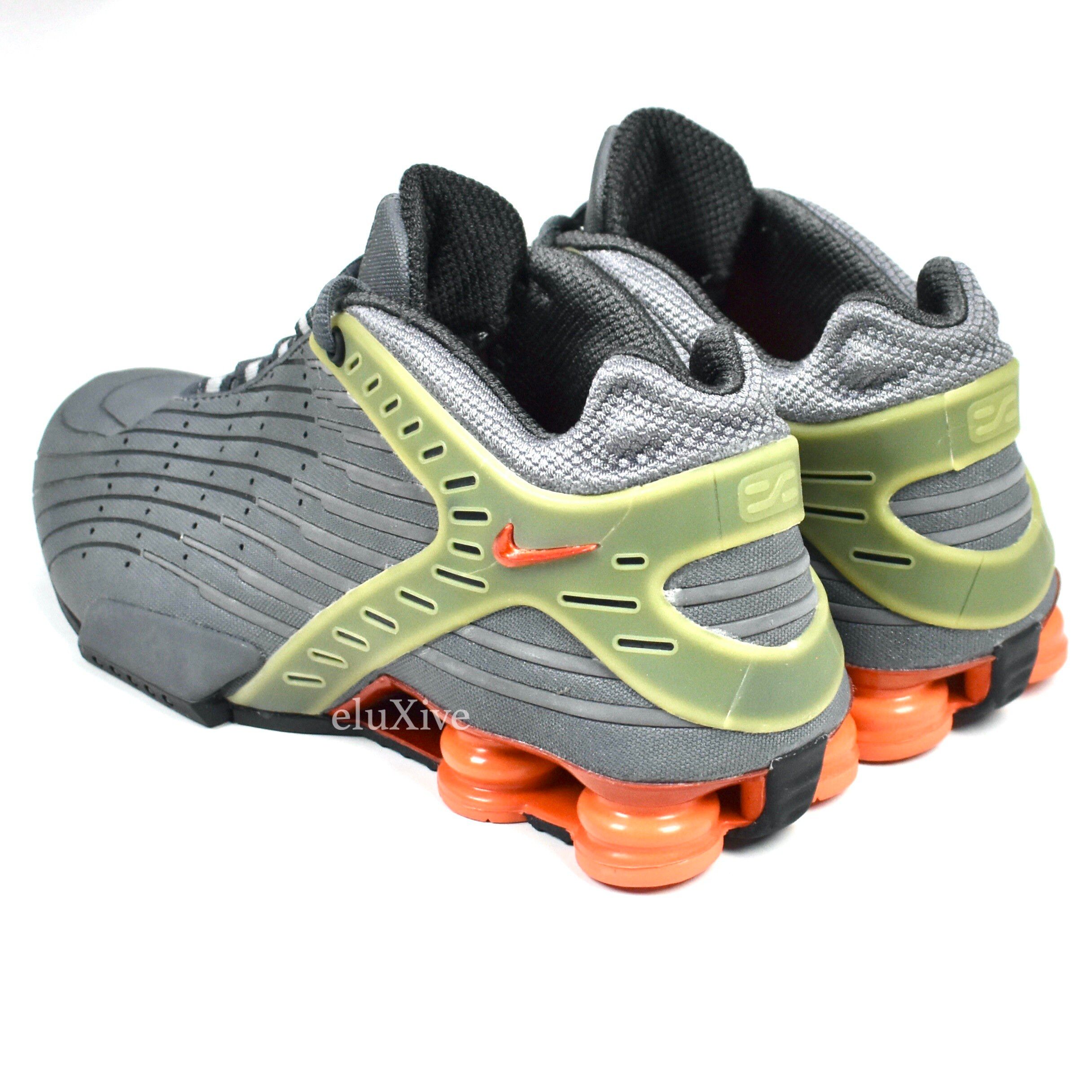 2001 Nike Shox XT IV Unreleased Graphite Flash Orange DS - 5