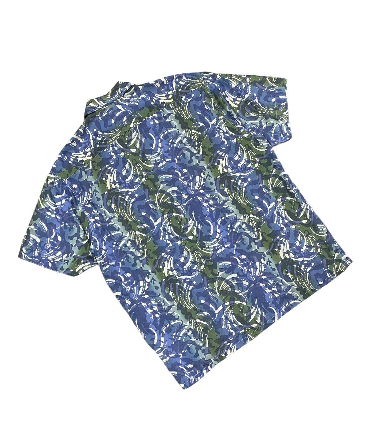 Vtg🔥Authentic Nigel Carbourn Paterned Flower Hawaii Shirt - 13