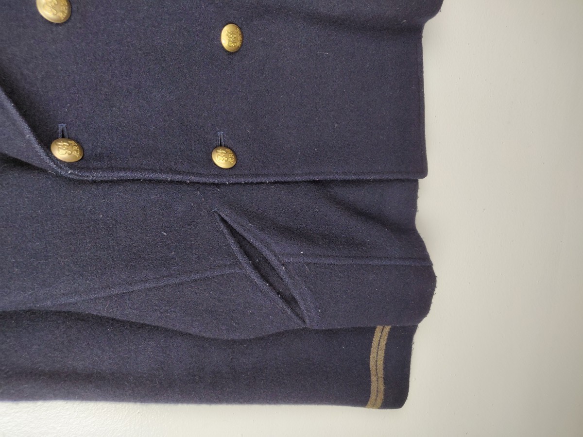 45rpm - Final Drop! Vtg Sailor Coat Wool Peacoat Jacket - 3