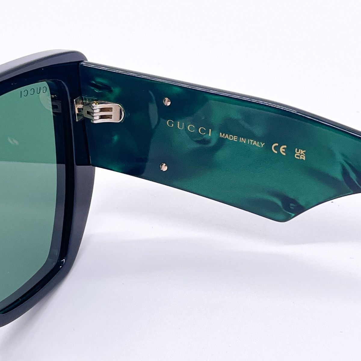 NEW GUCCI GG0956S 001 BLACK GREEN WOMEN SUNGLASSES GUCCI - 9